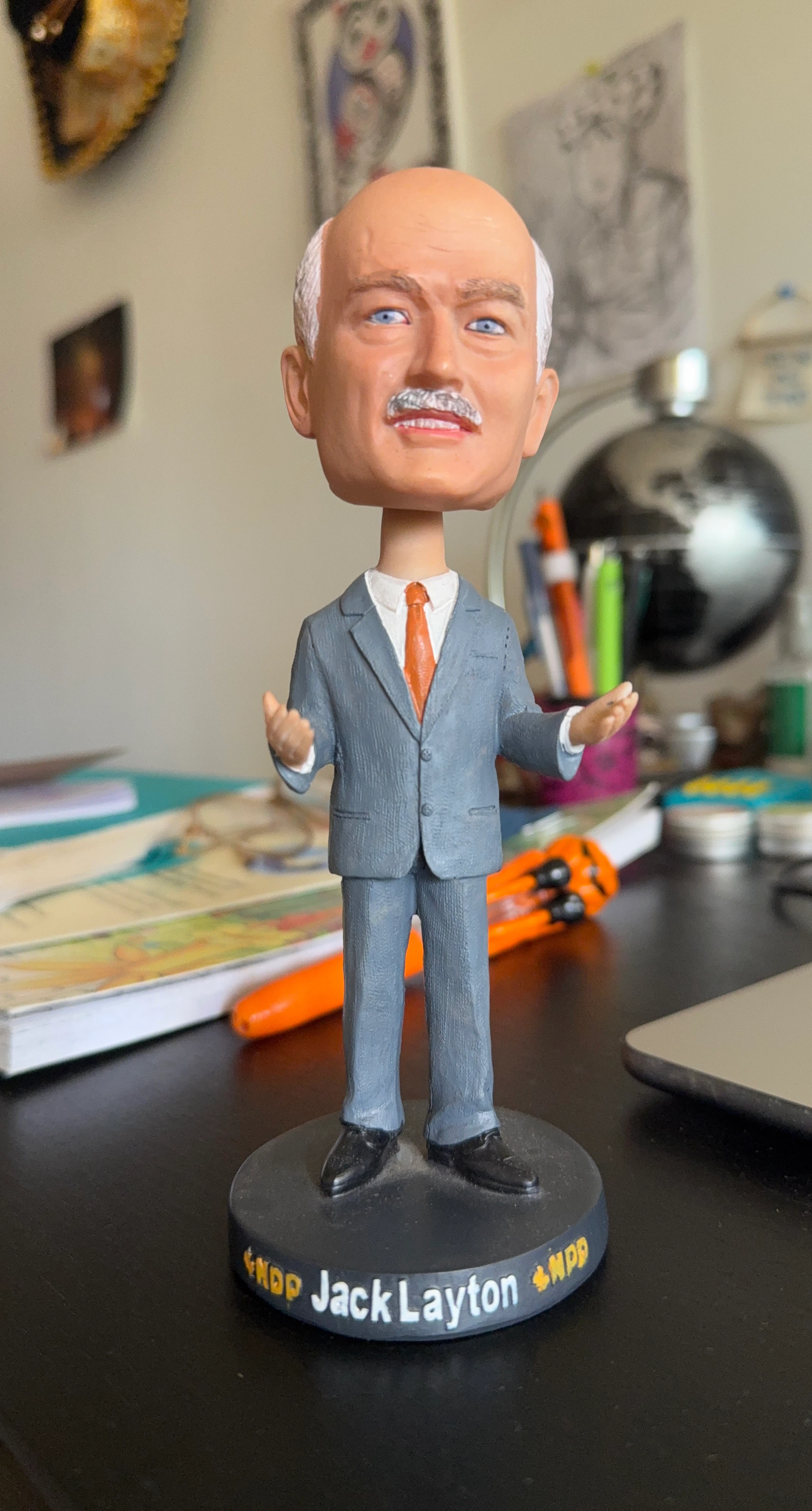 Jack Layton Bobblehead NDP