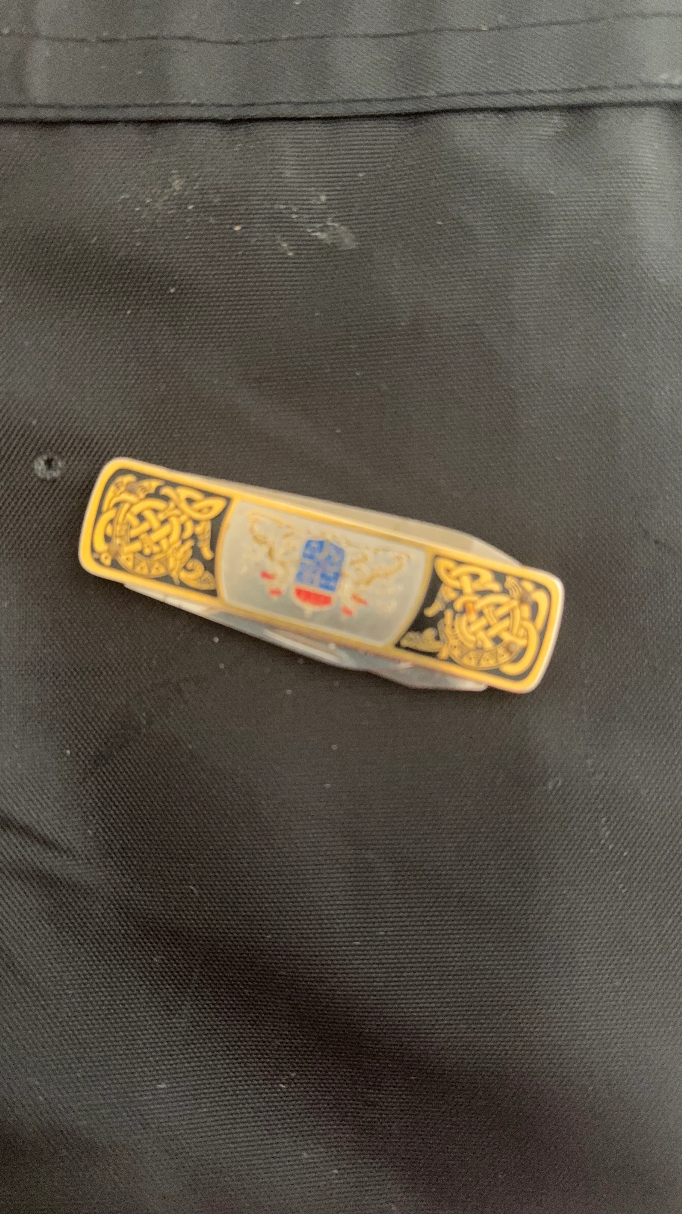 Decorative Pocket Knife with Celtic Design