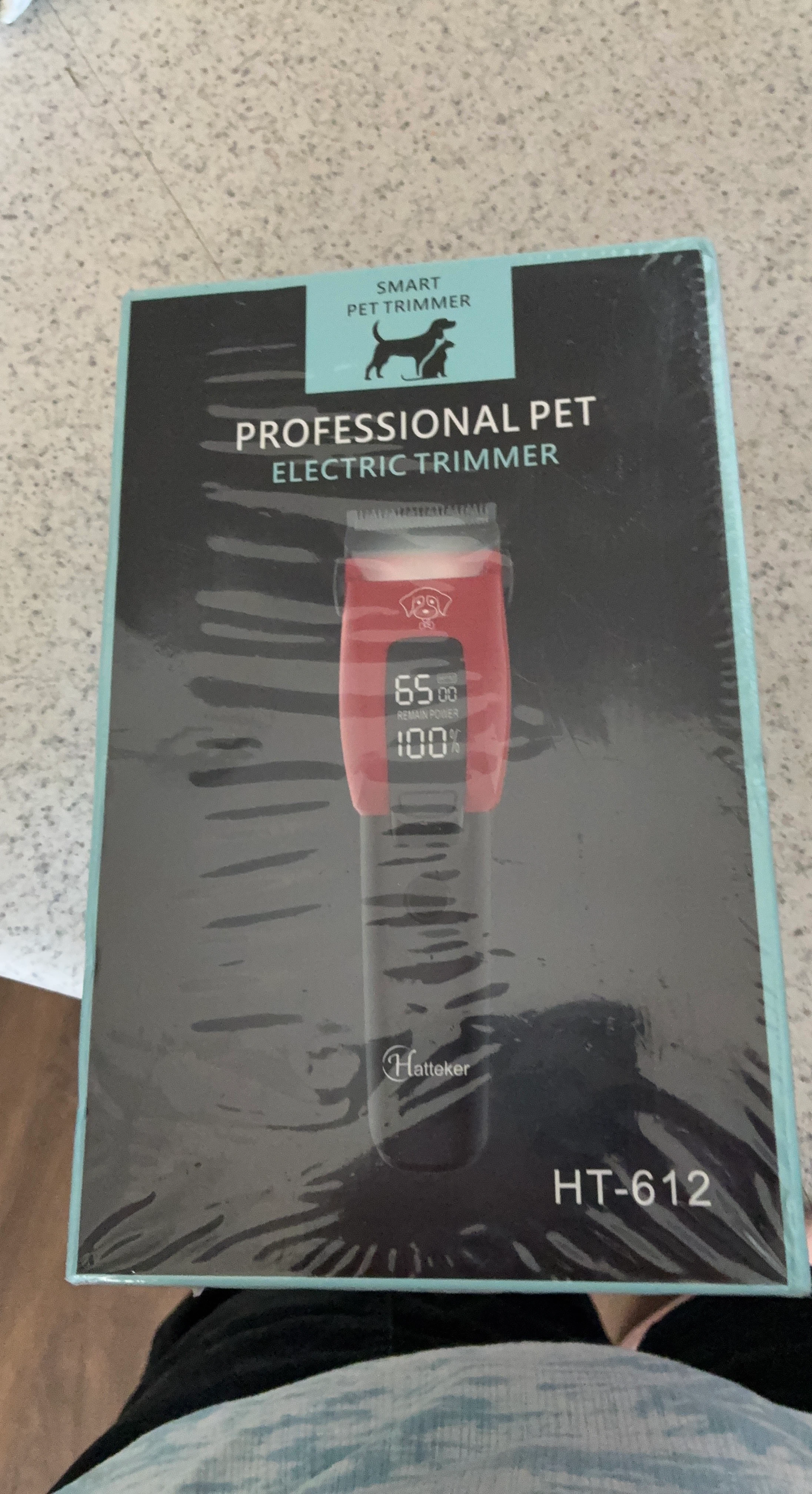 Hatteker Professional Pet Electric Trimmer HT-612