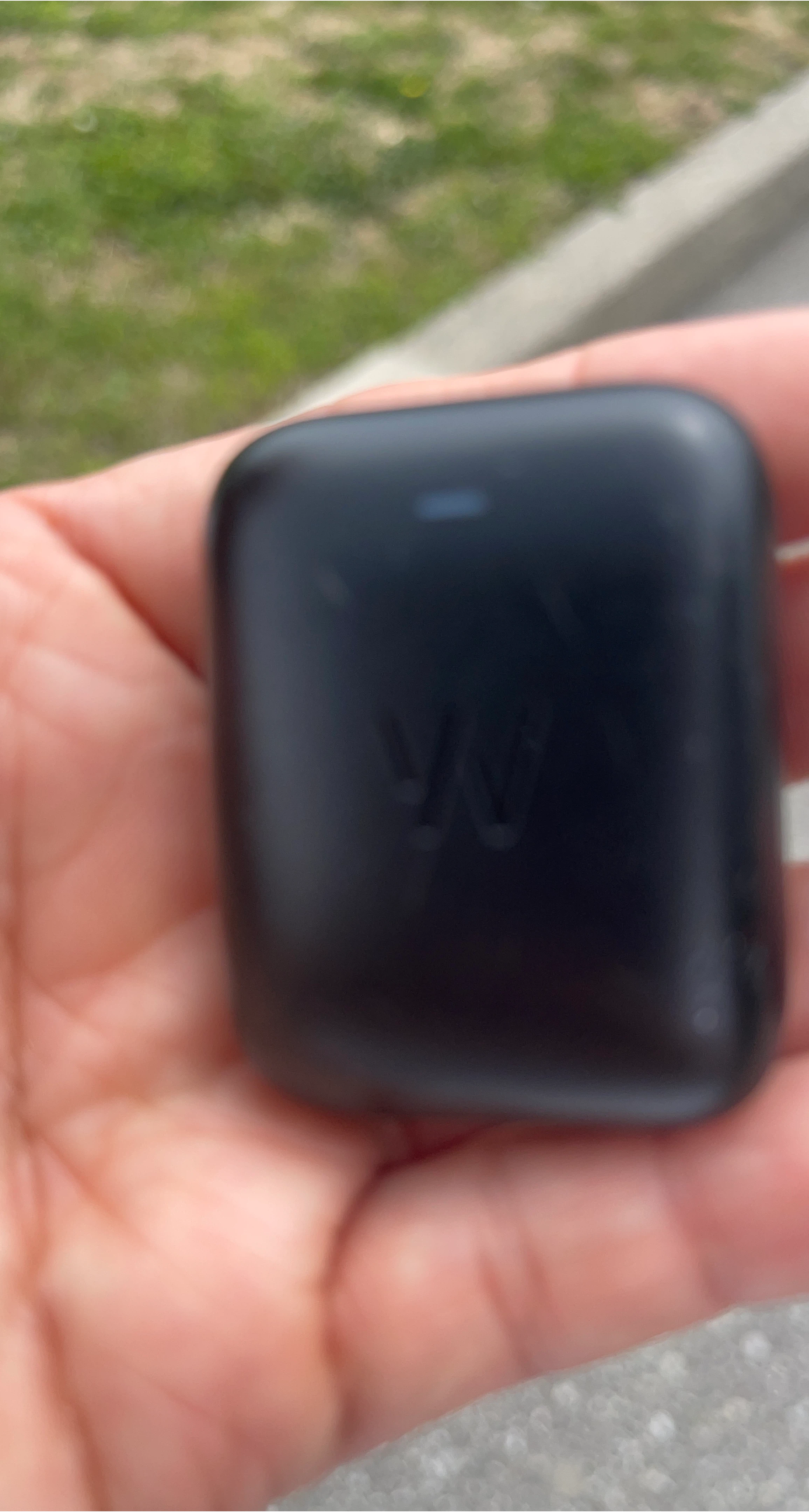 Black Wireless Earbud Case