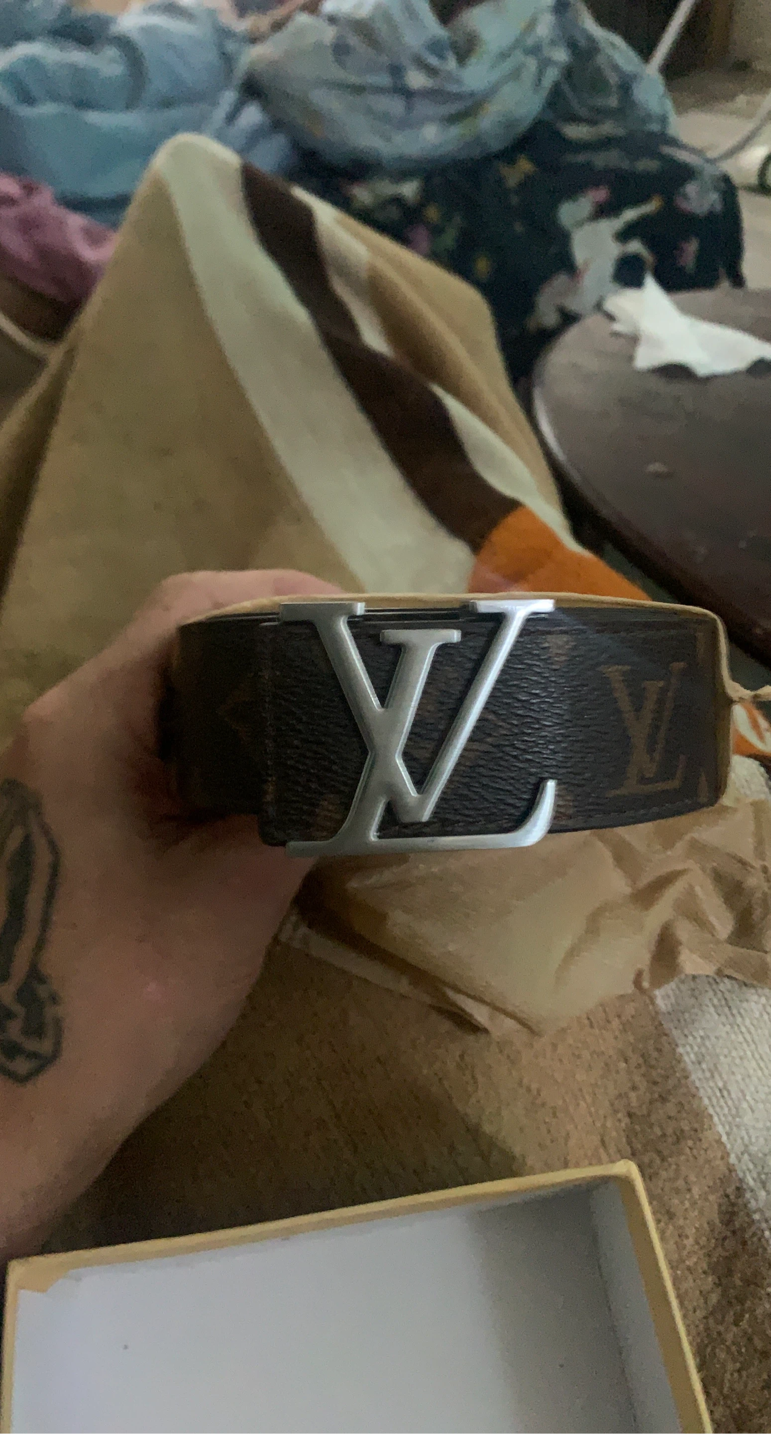 Louis Vuitton Monogram Belt
