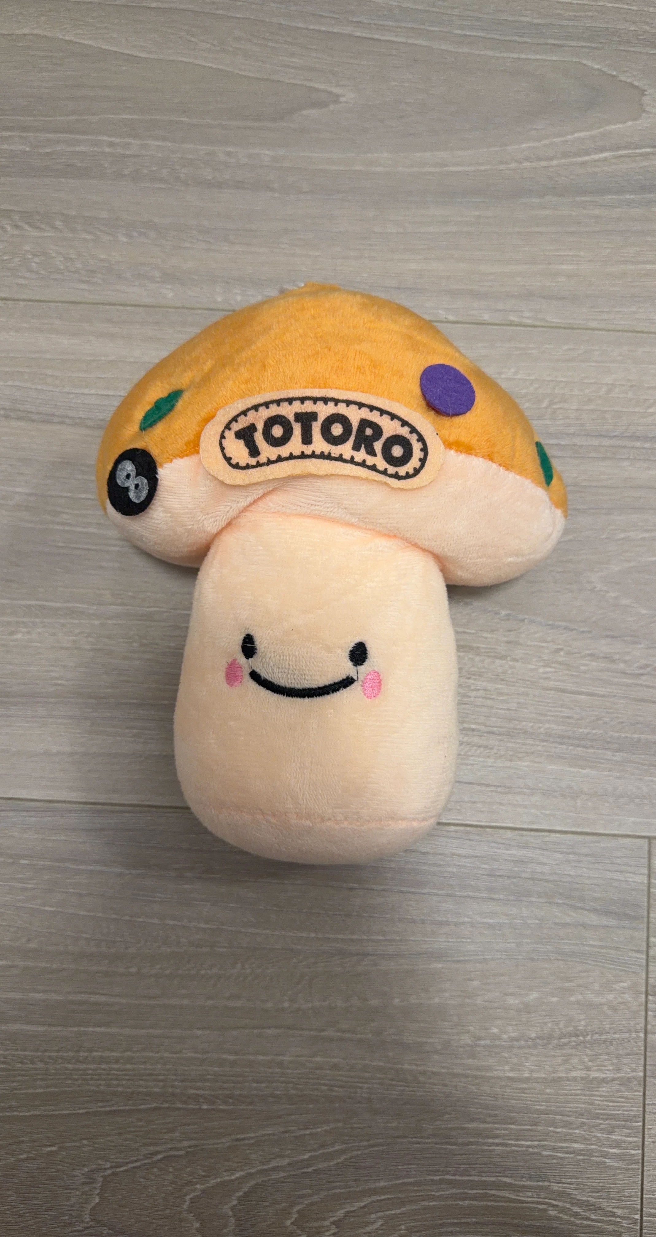 Totoro Mushroom Plush Toy | Cute Studio Ghibli Plush