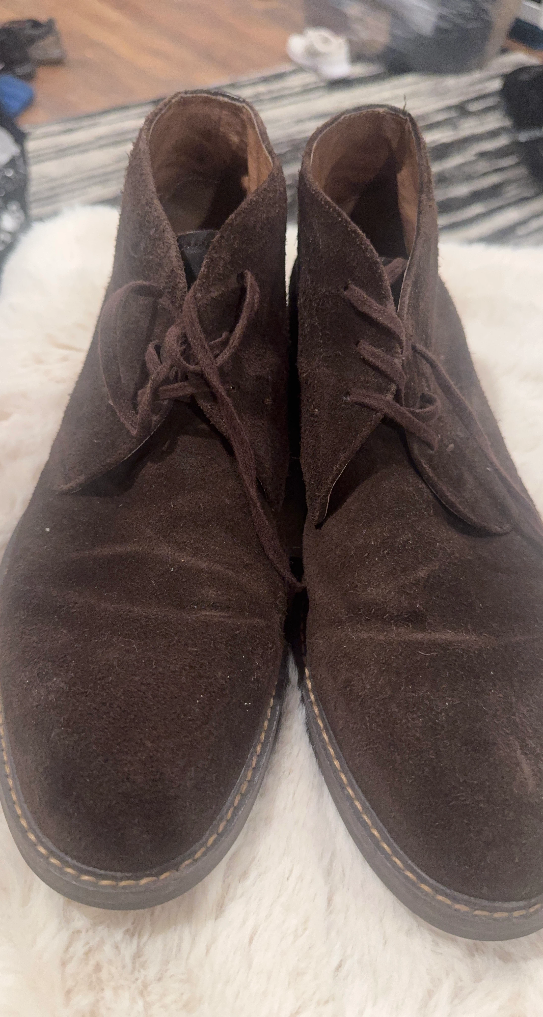 Brown Suede Chukka Boots