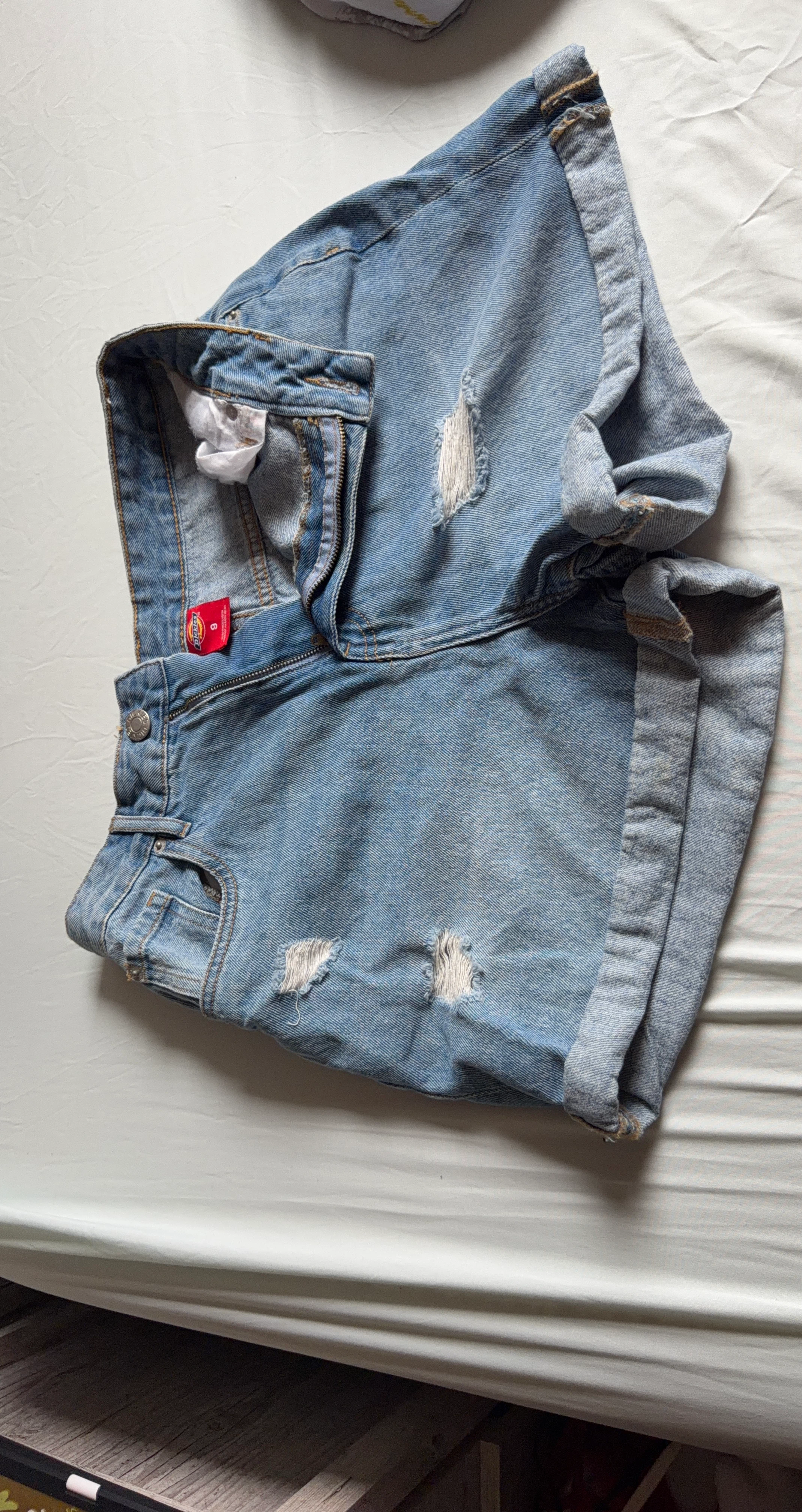 Dickies Denim Cut-Off Shorts