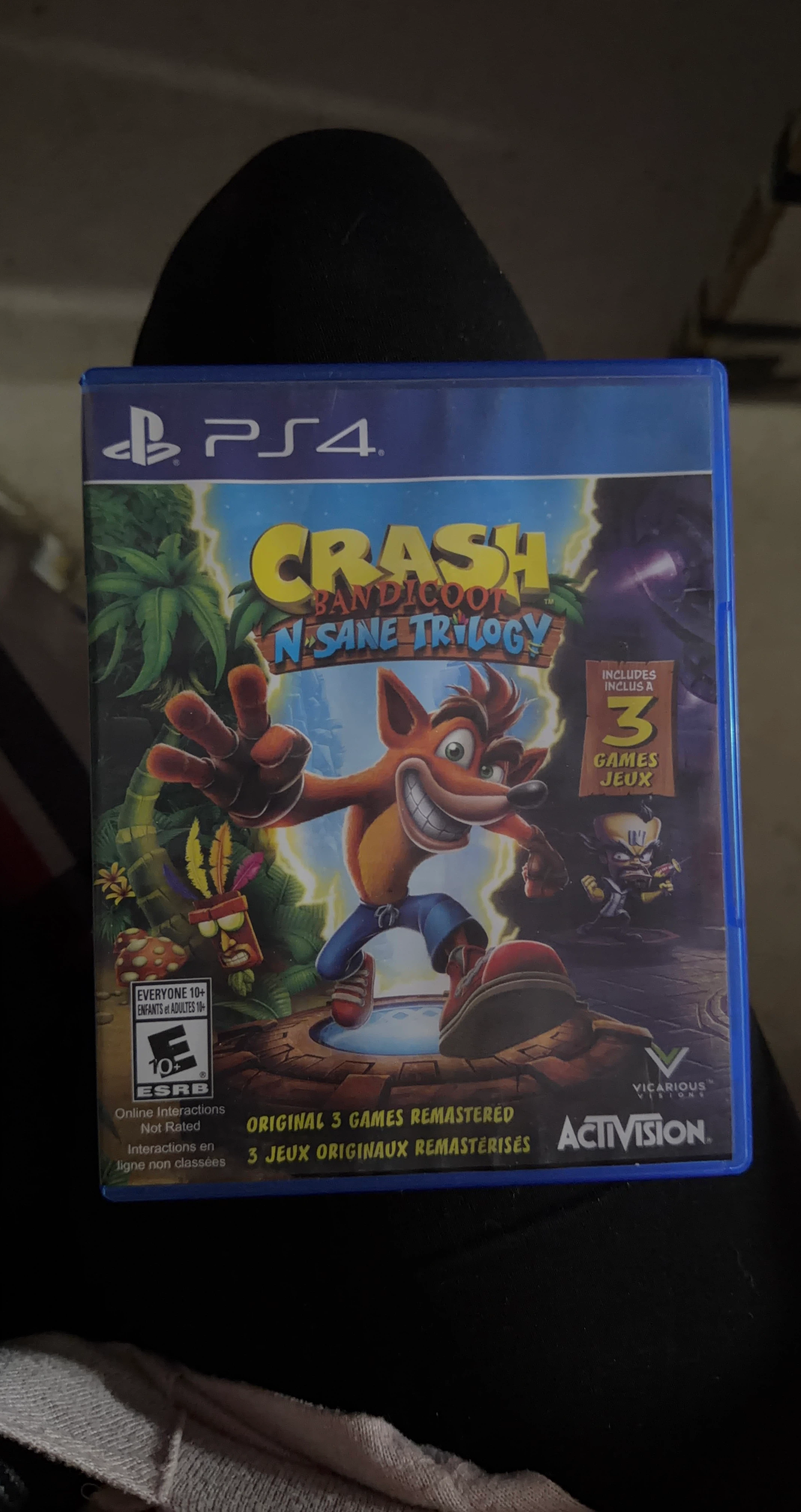Crash Bandicoot N. Sane Trilogy PS4