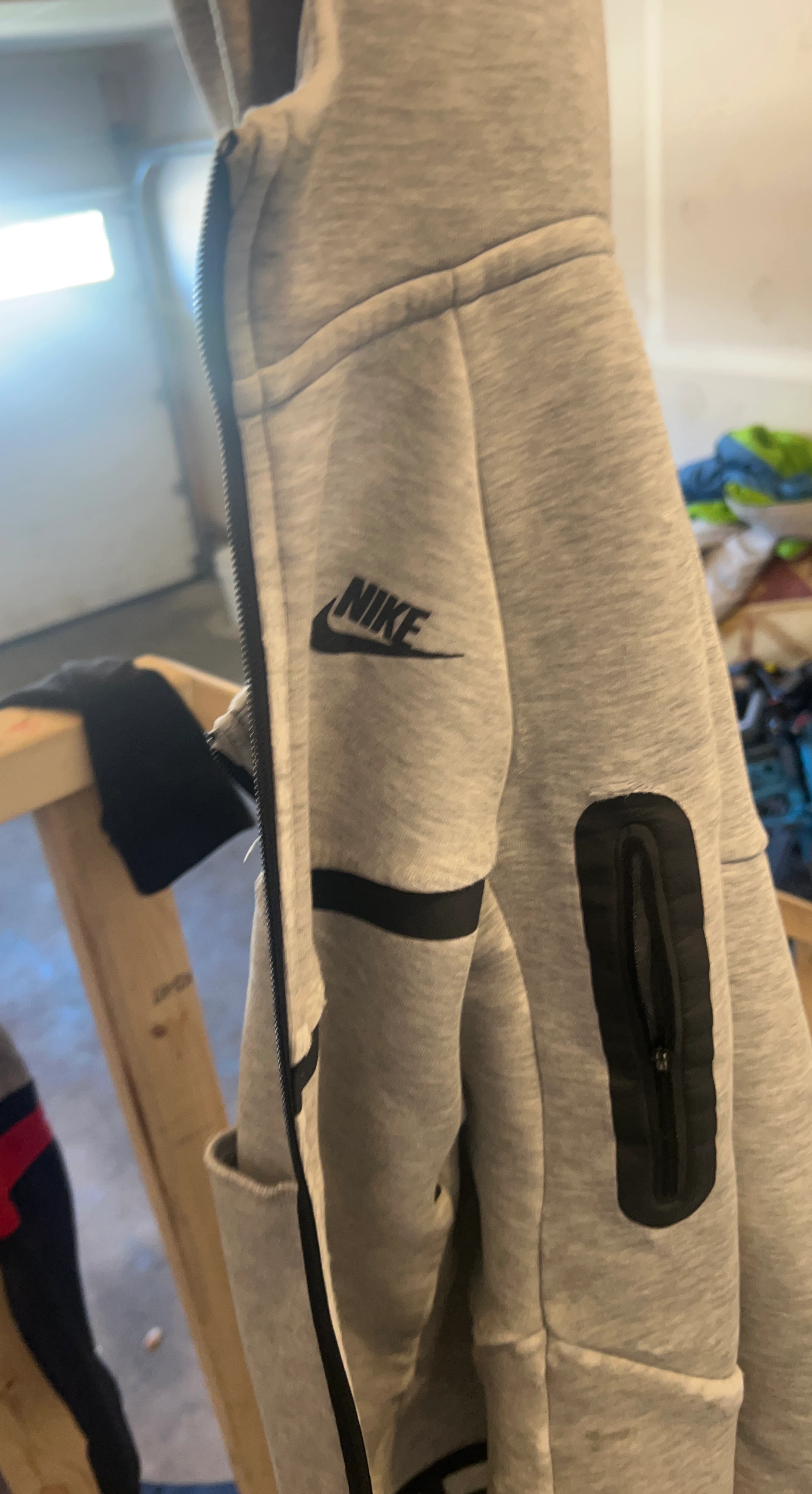 Nike Tech Fleece Zip-Up Hoodie Size medium for kids