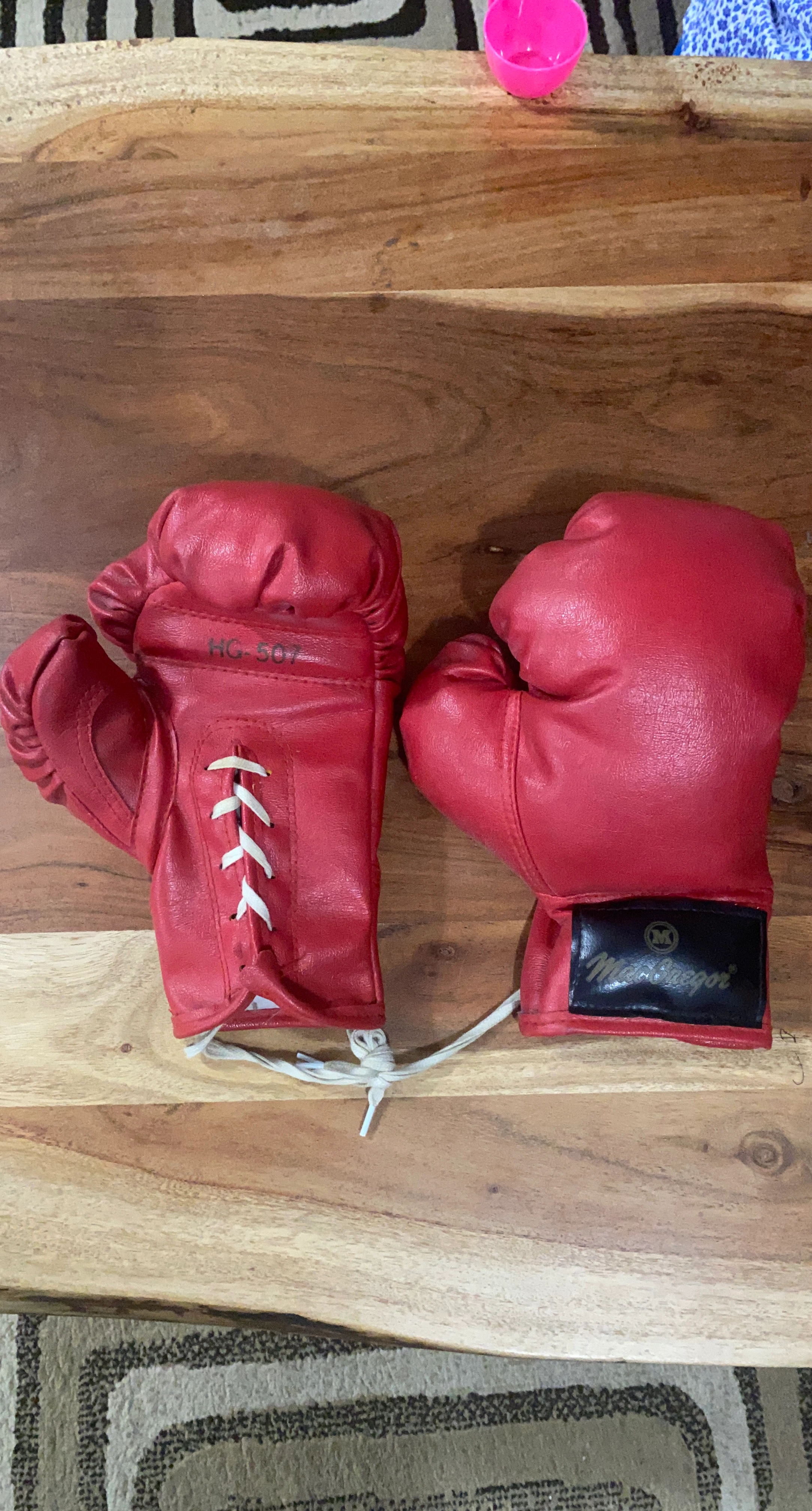 McGregor Red Boxing Gloves