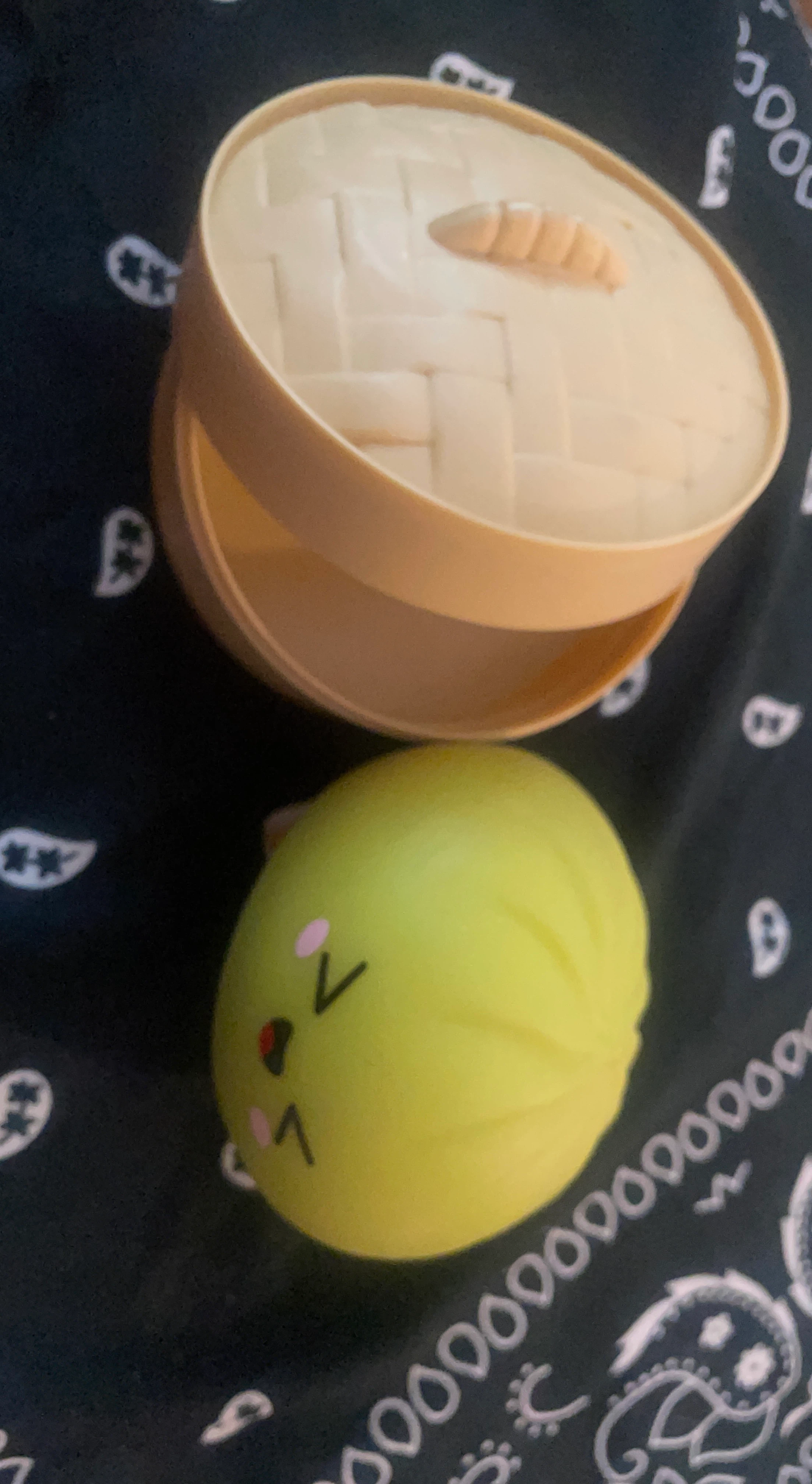 Kawaii Yellow Squishy Toy