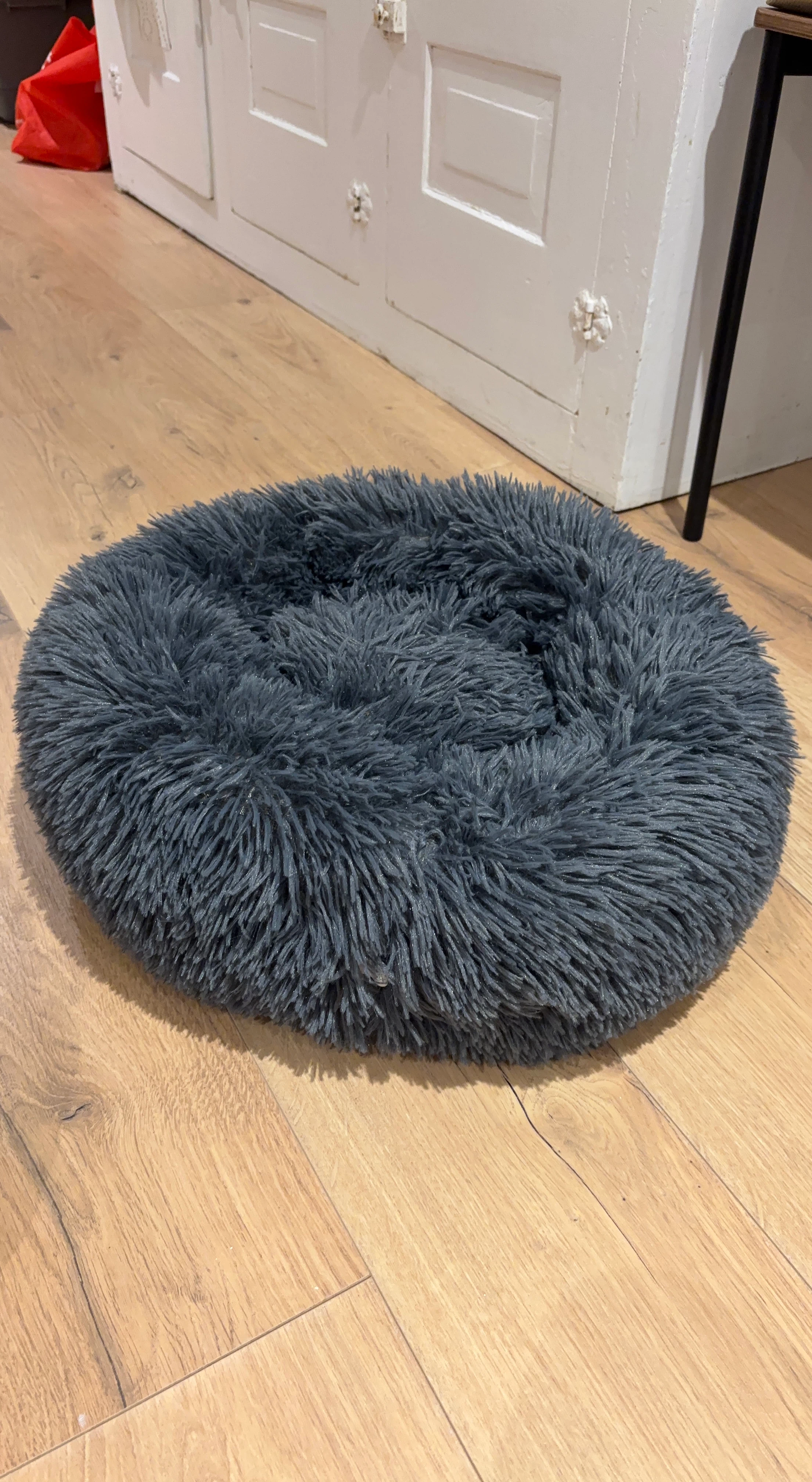 Plush Round Pet Bed