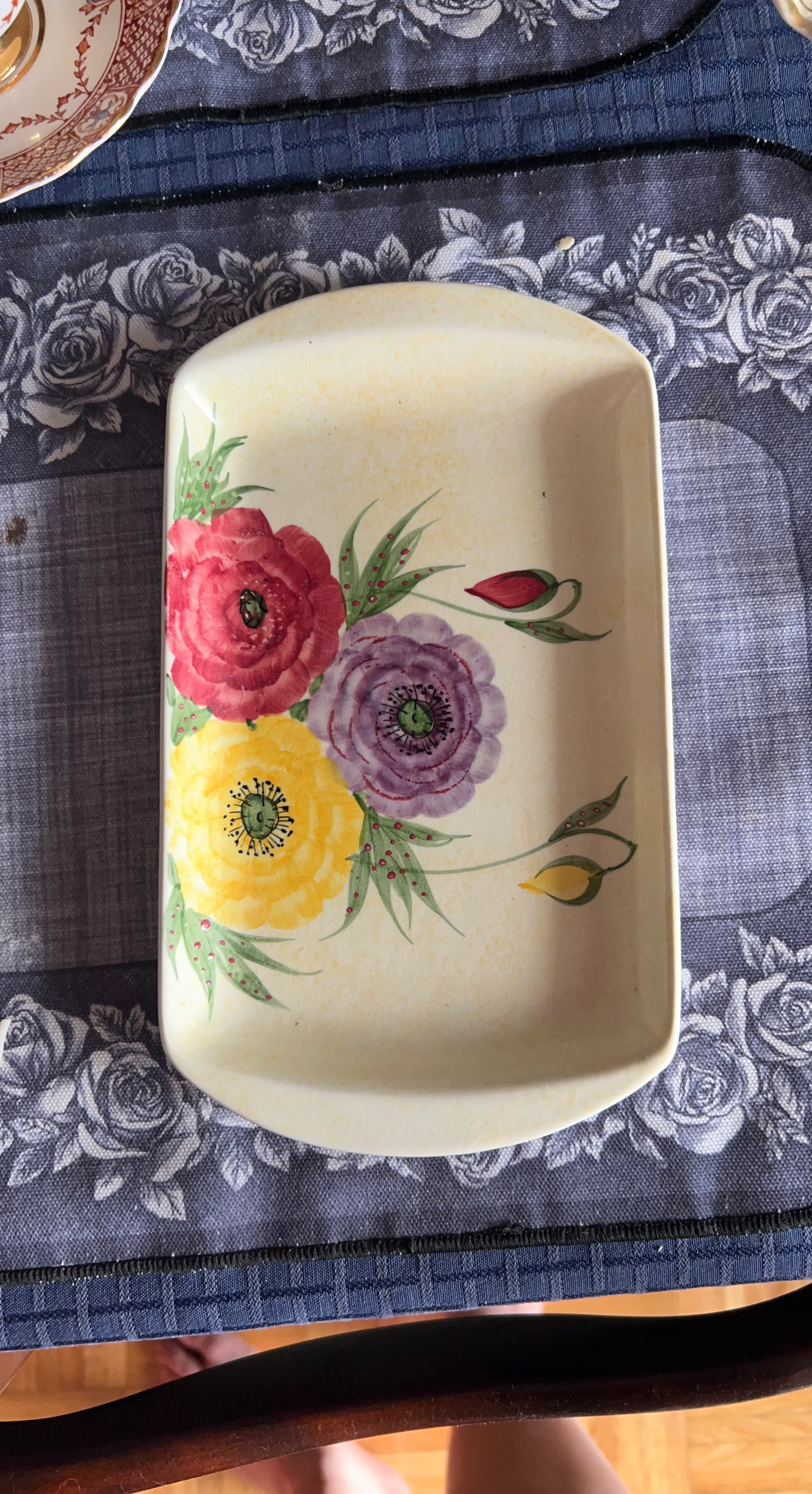 Radford England Handpainted Serving Tray