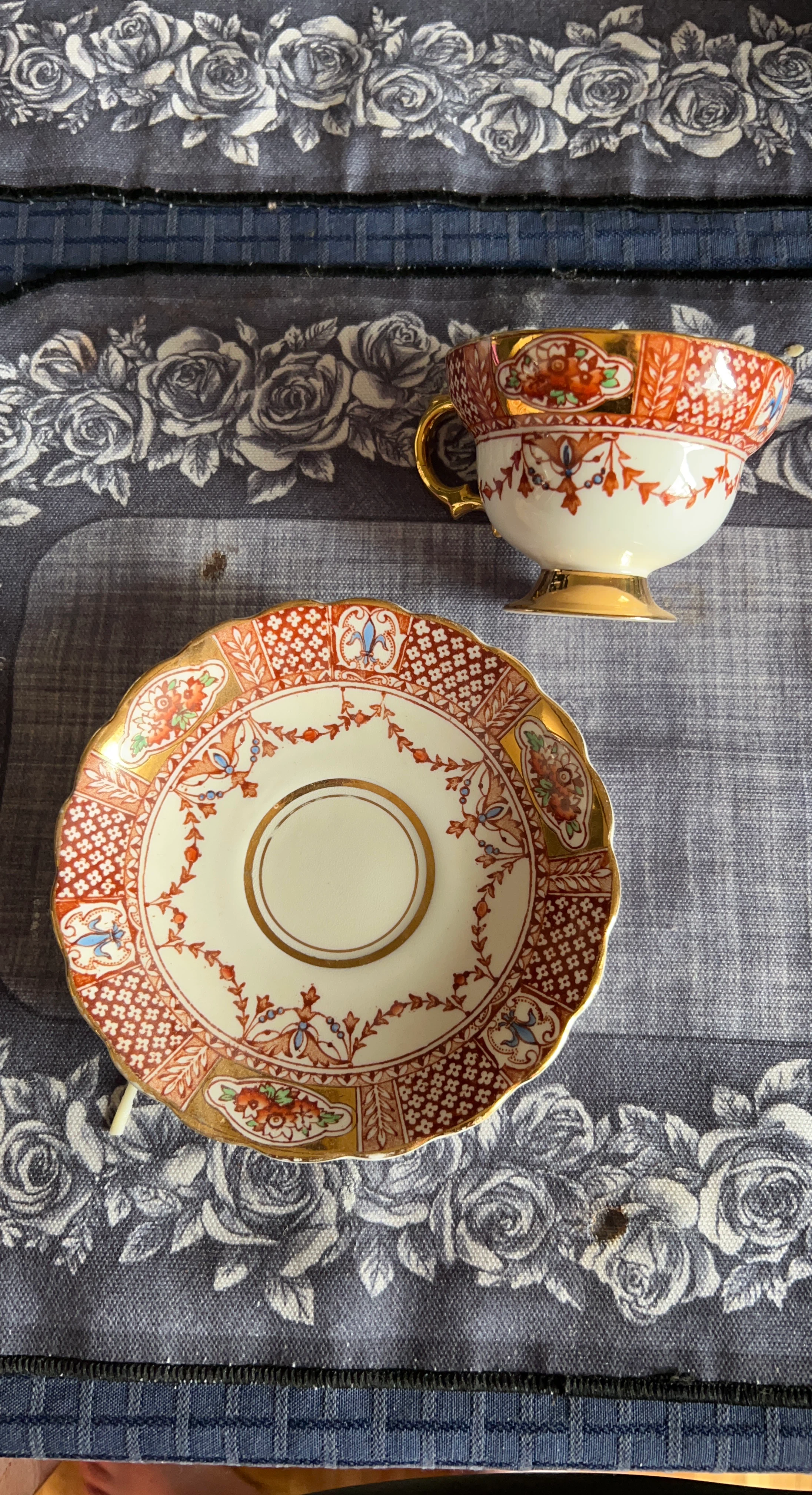 Rosina China Teacup and Saucer Set