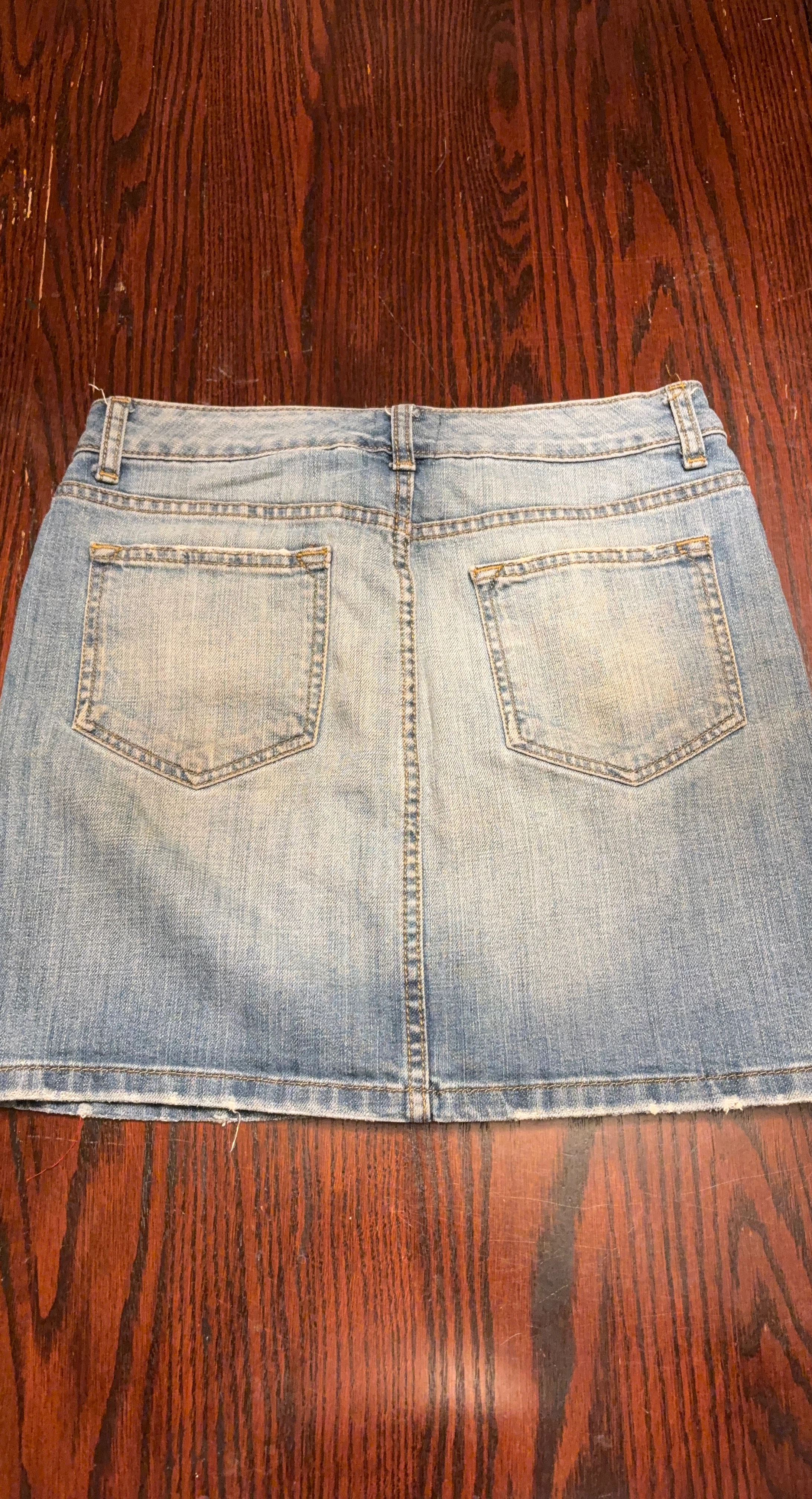 Denim Mini Skirt