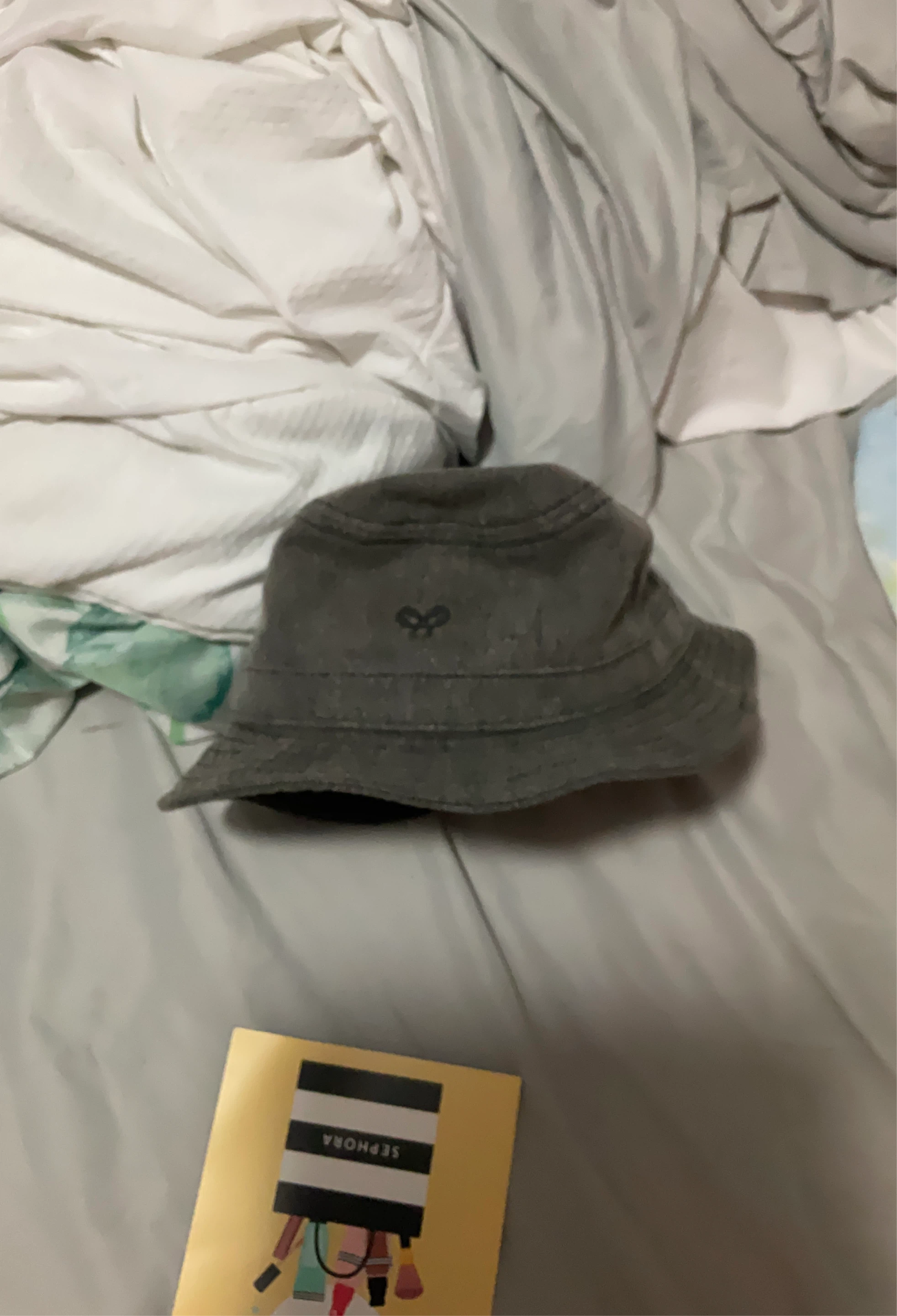 Grey Bucket Hat