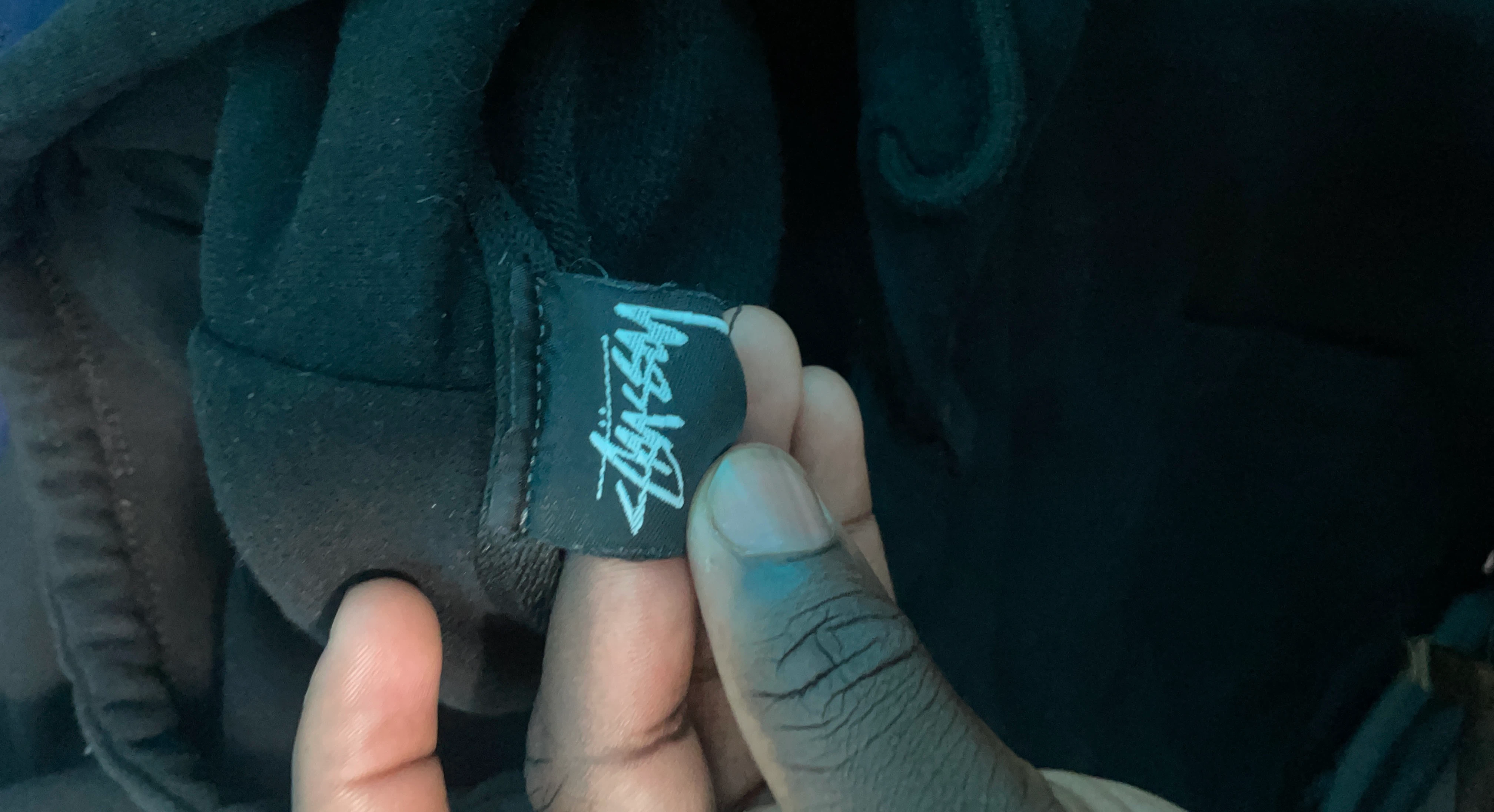 Black Stüssy Hoodie
