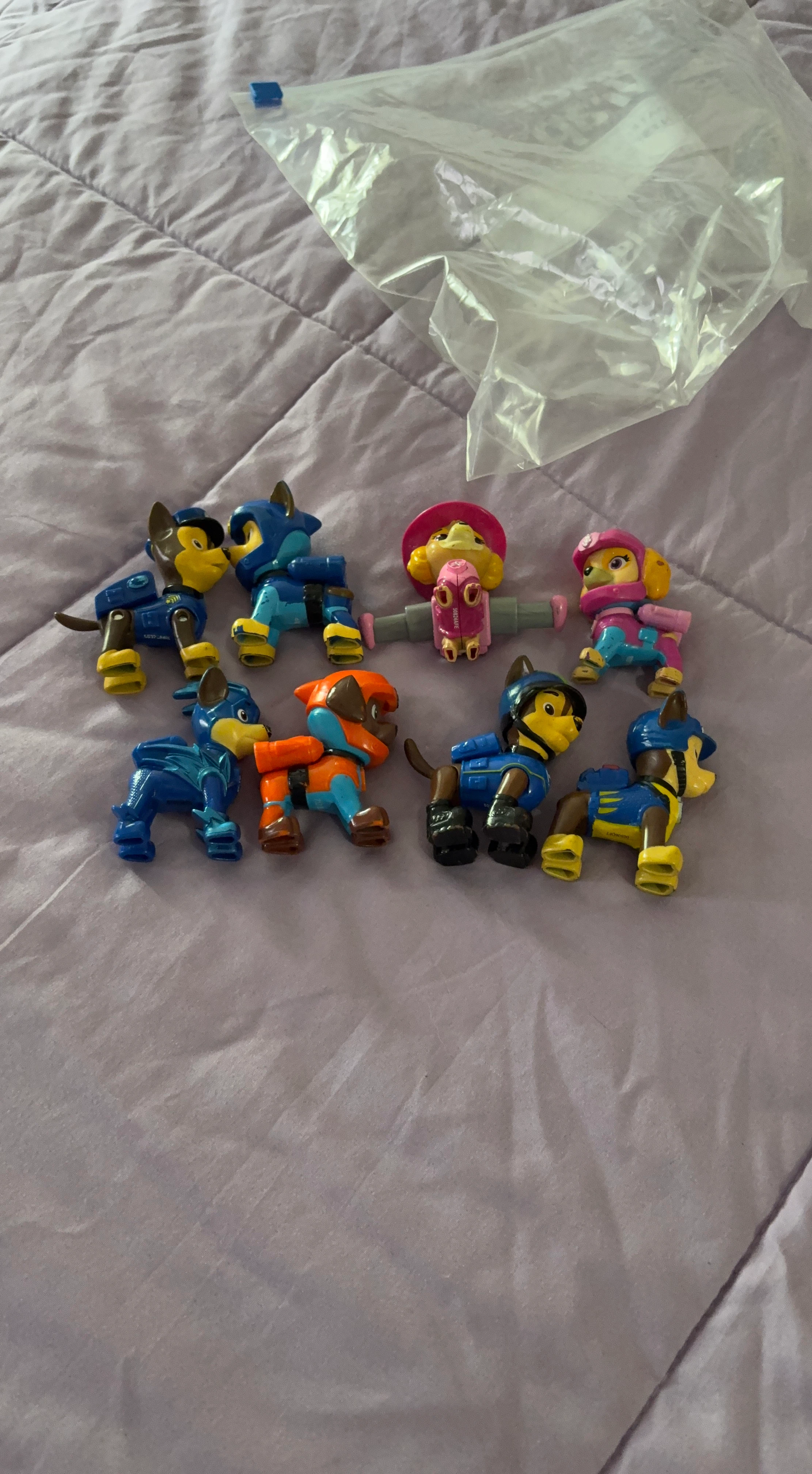 Paw Patrol Action Figures - 8 Piece Set