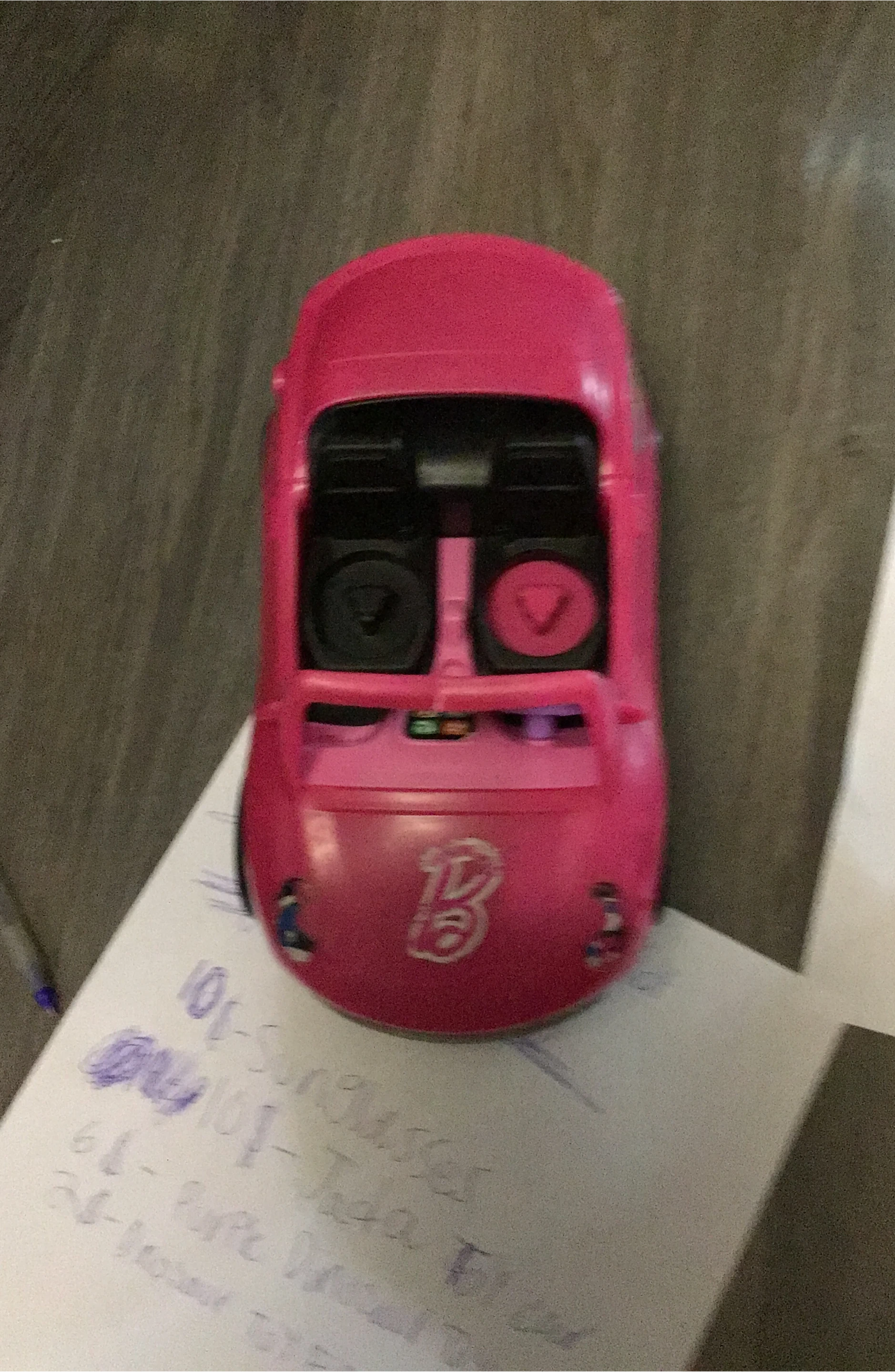 Barbie Pink Convertible Car