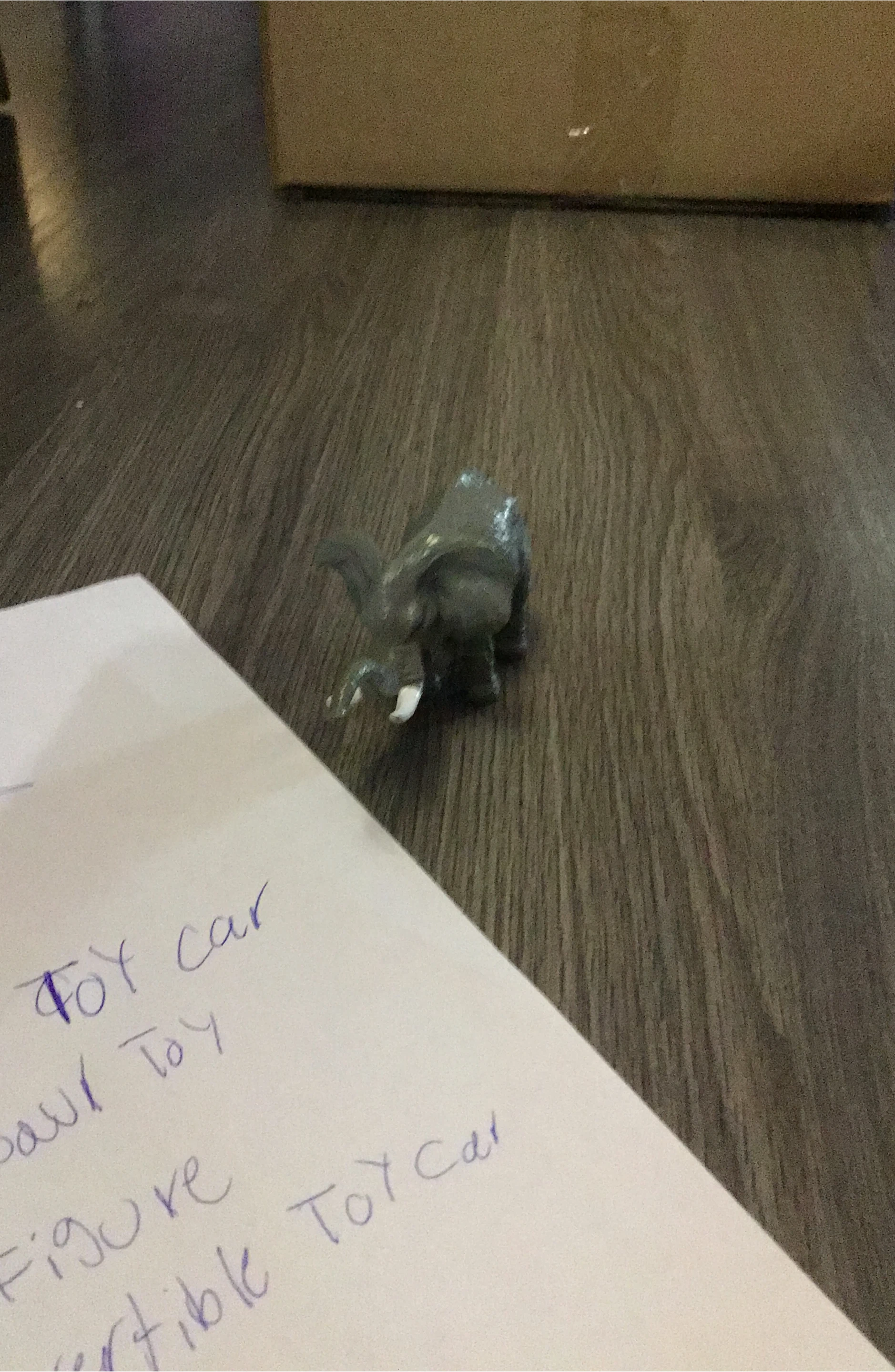 Elephant Toy Figure
