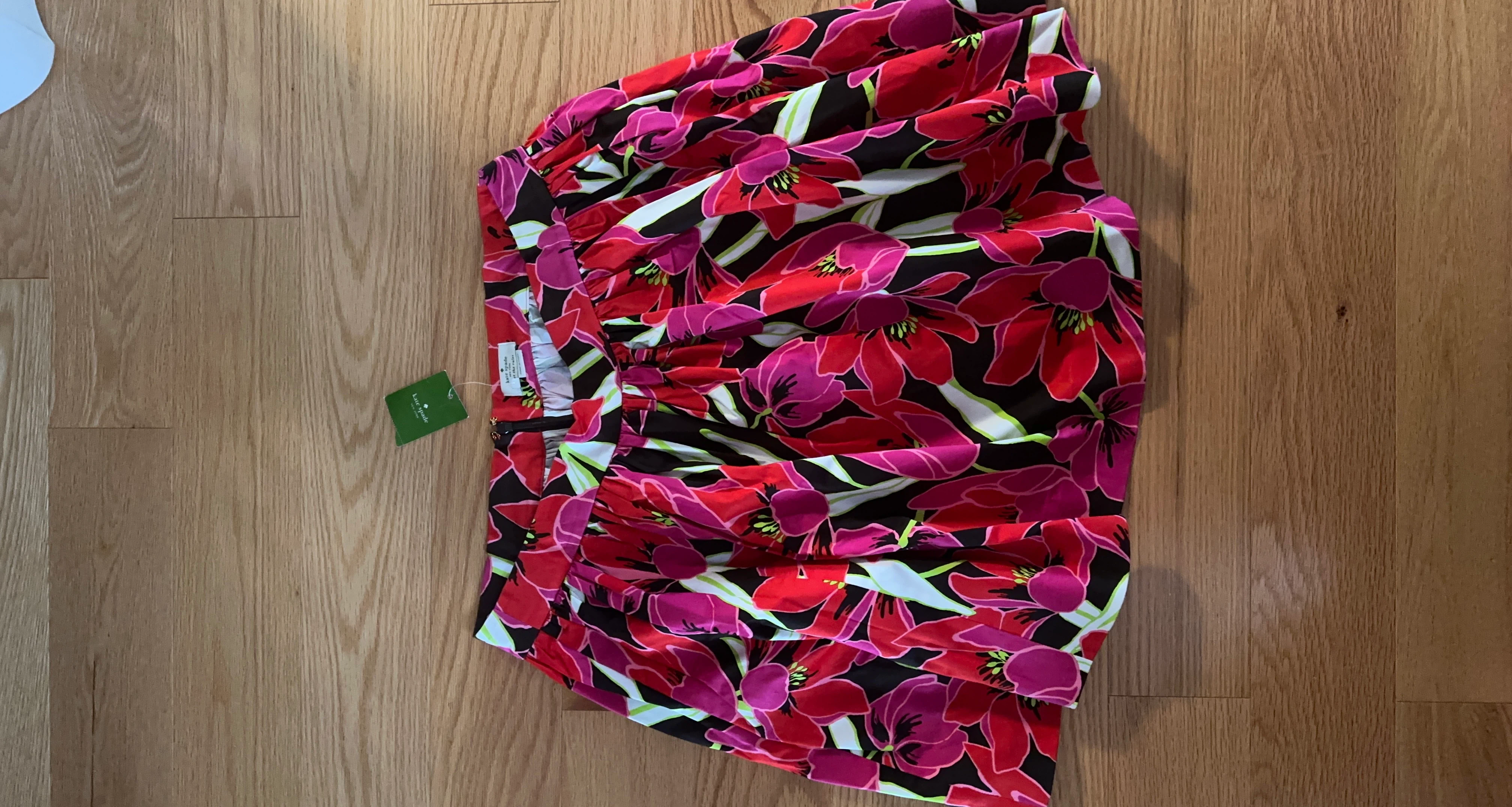 Kate Spade Floral Skirt - Size 14