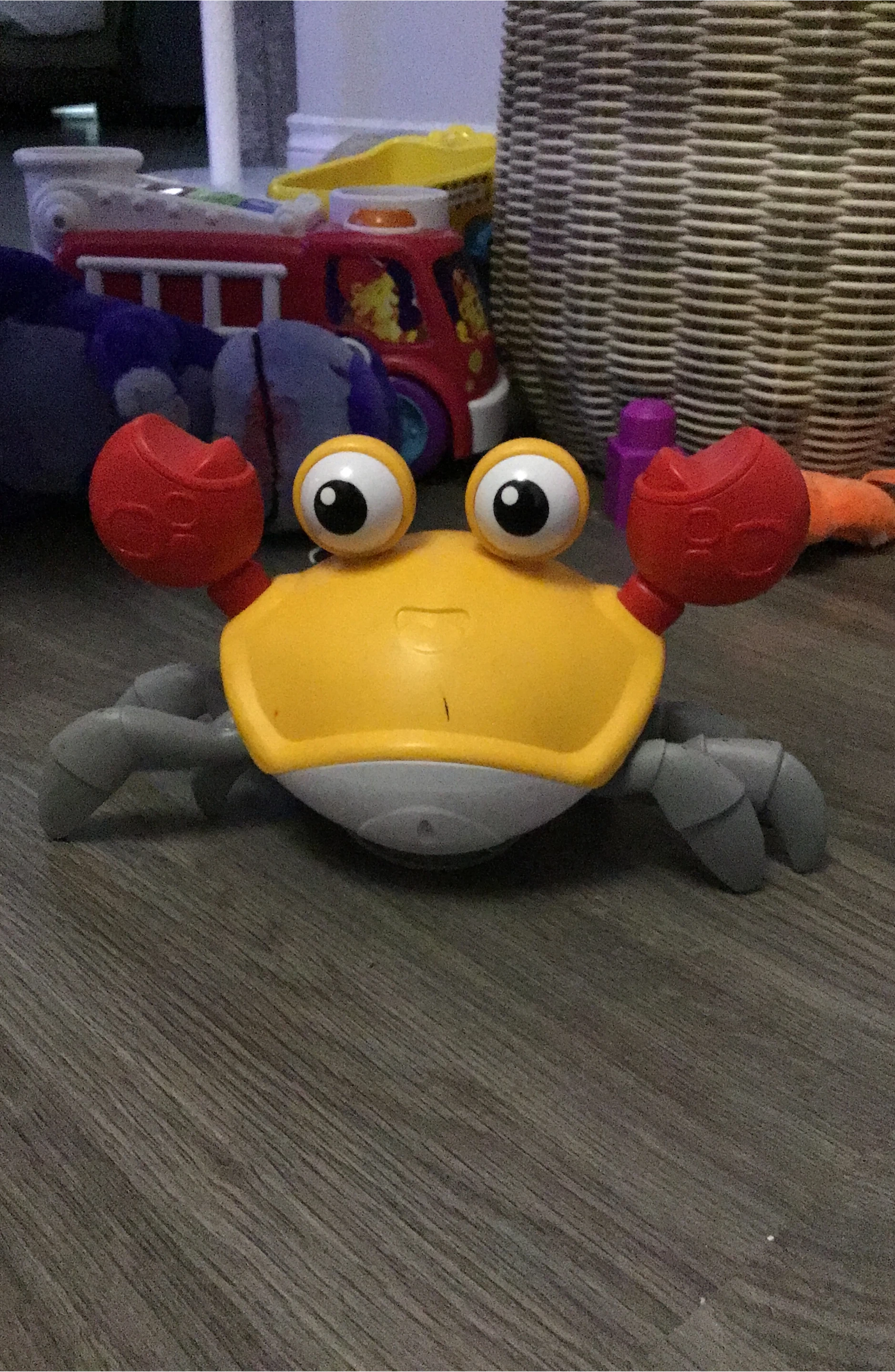 Yellow Crab Toy