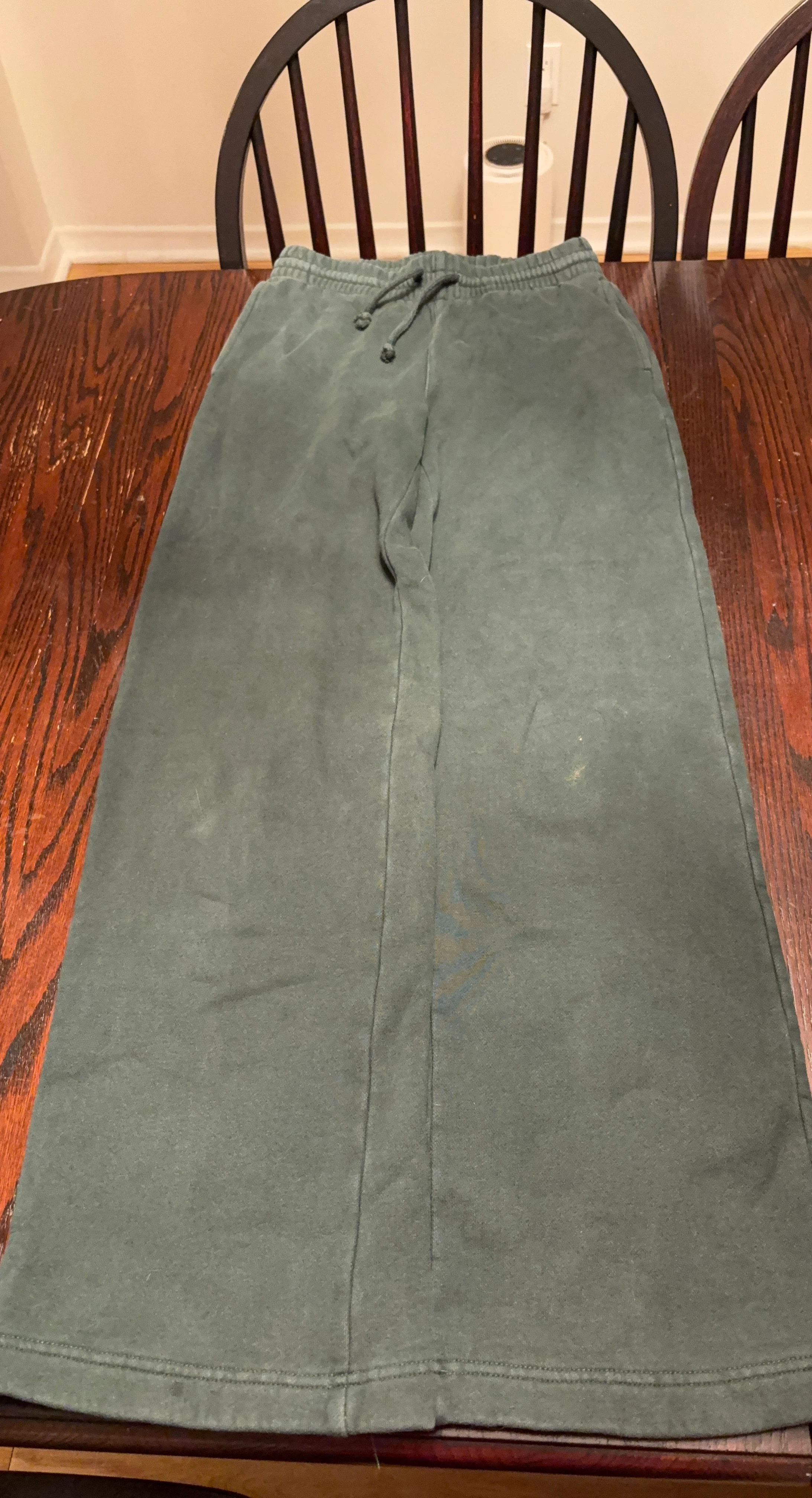 Green TNA sweatpants