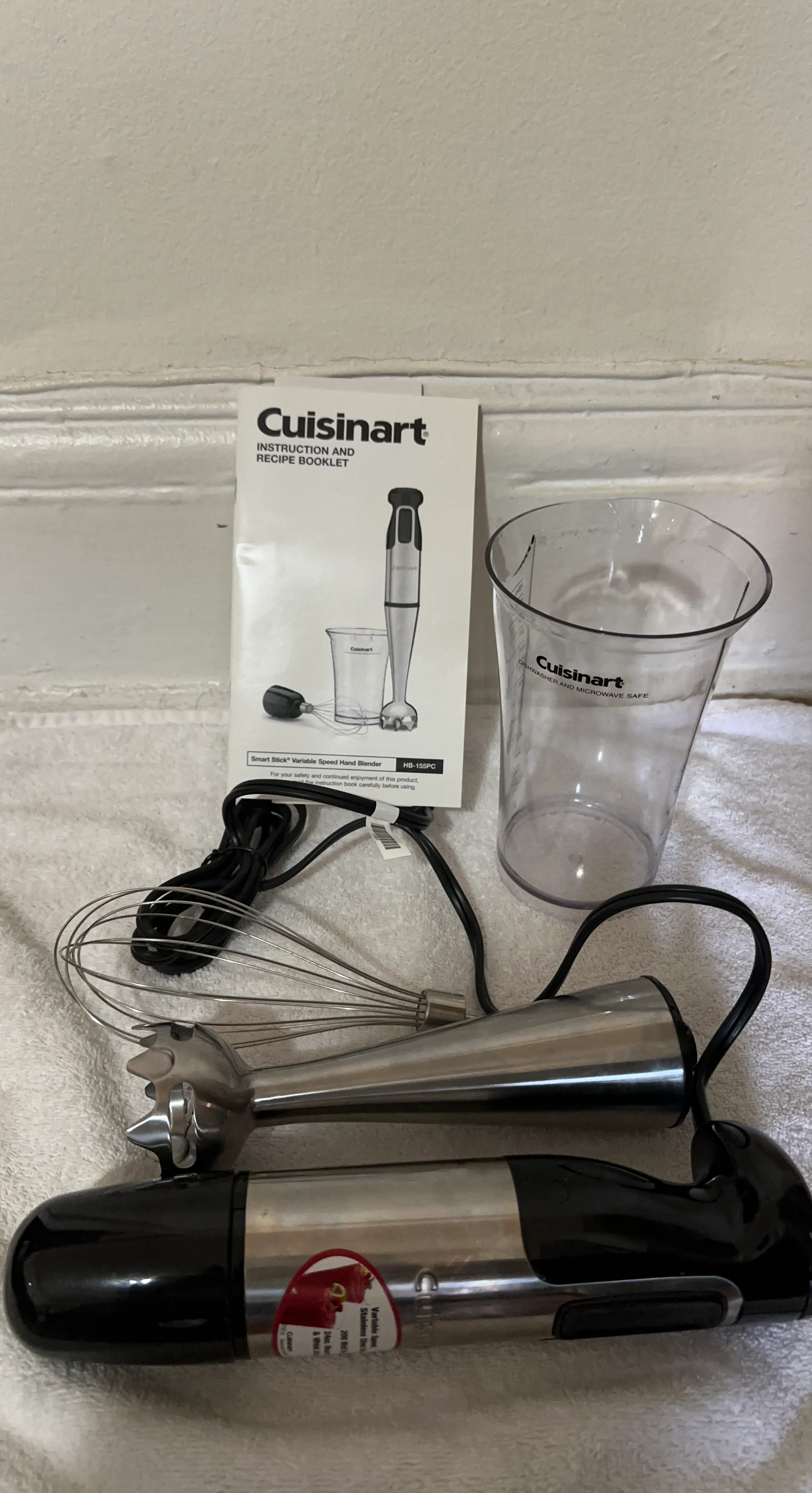 Cuisinart Smart Stick Variable Speed Hand Blender HB-155PC