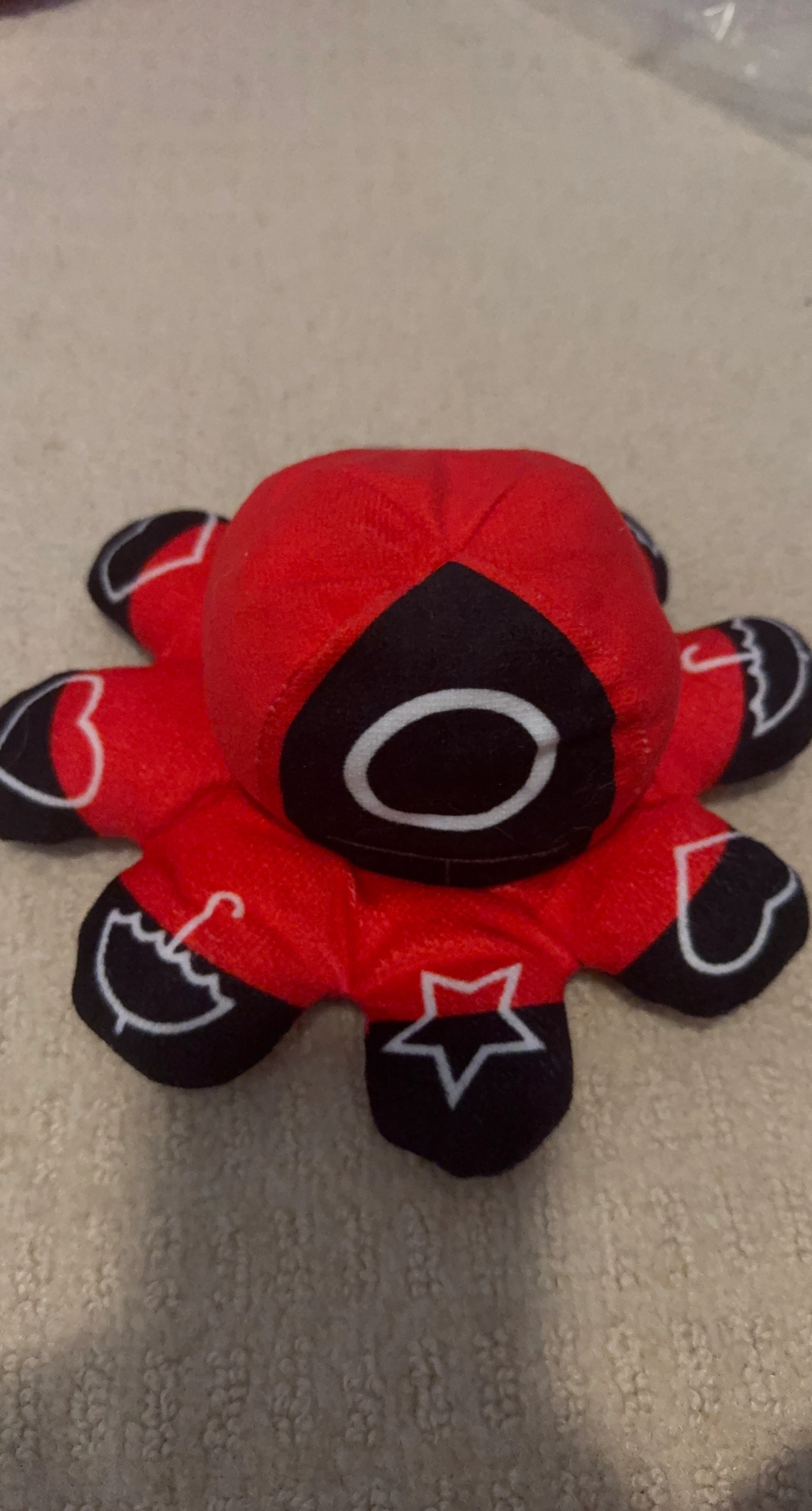 Reversible Squid Game Octopus Plush Toy