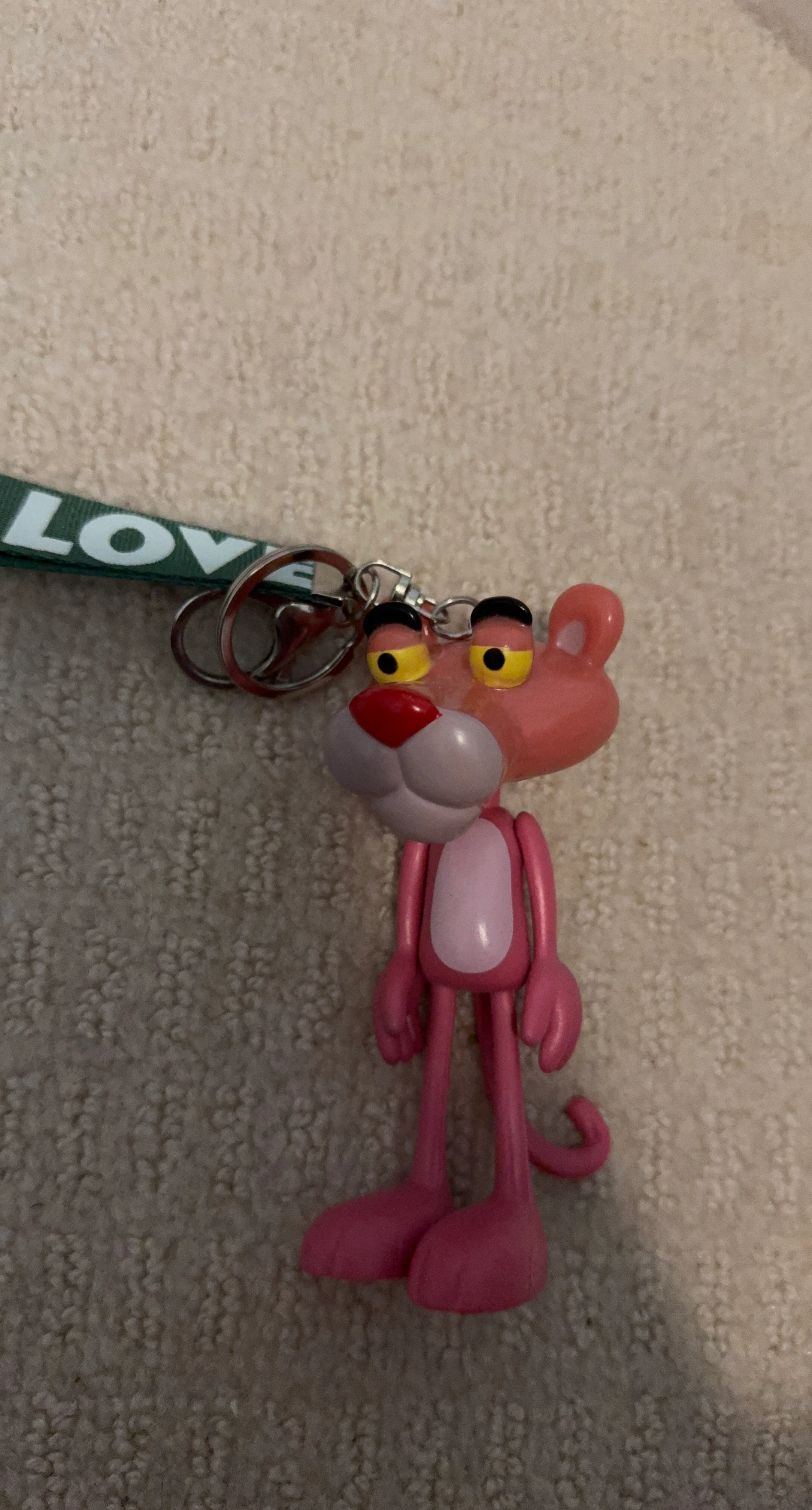 Pink Panther Keychain