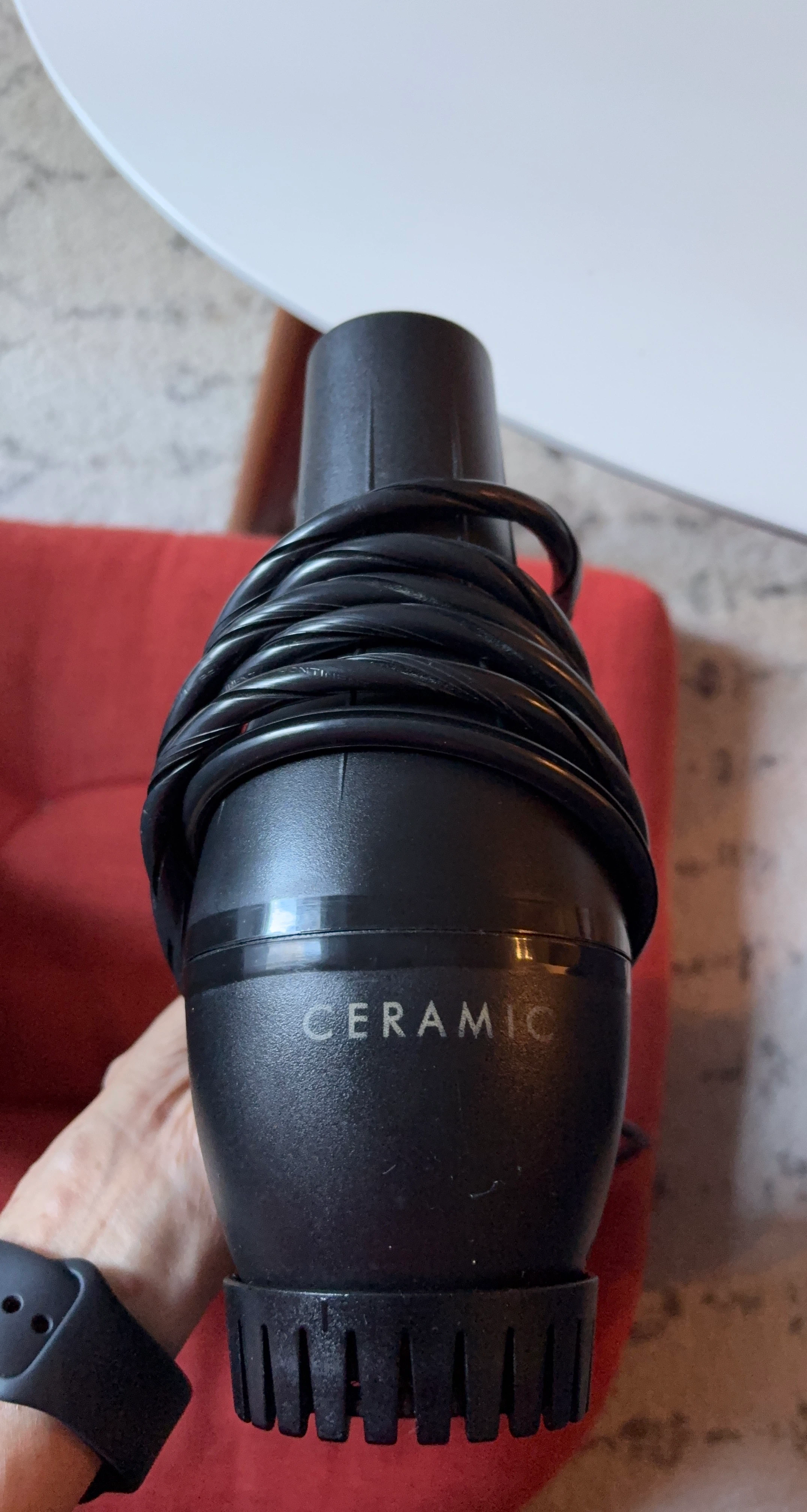 Black Ceramic Hair Dryer