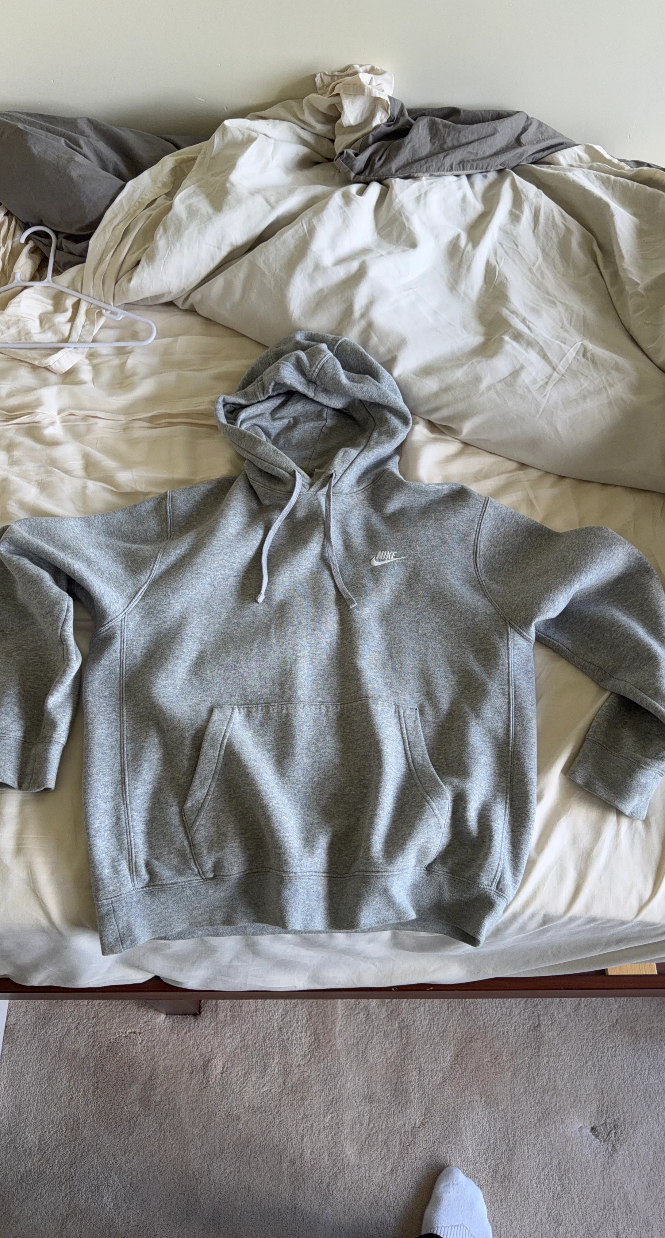 Nike Grey Hoodie M