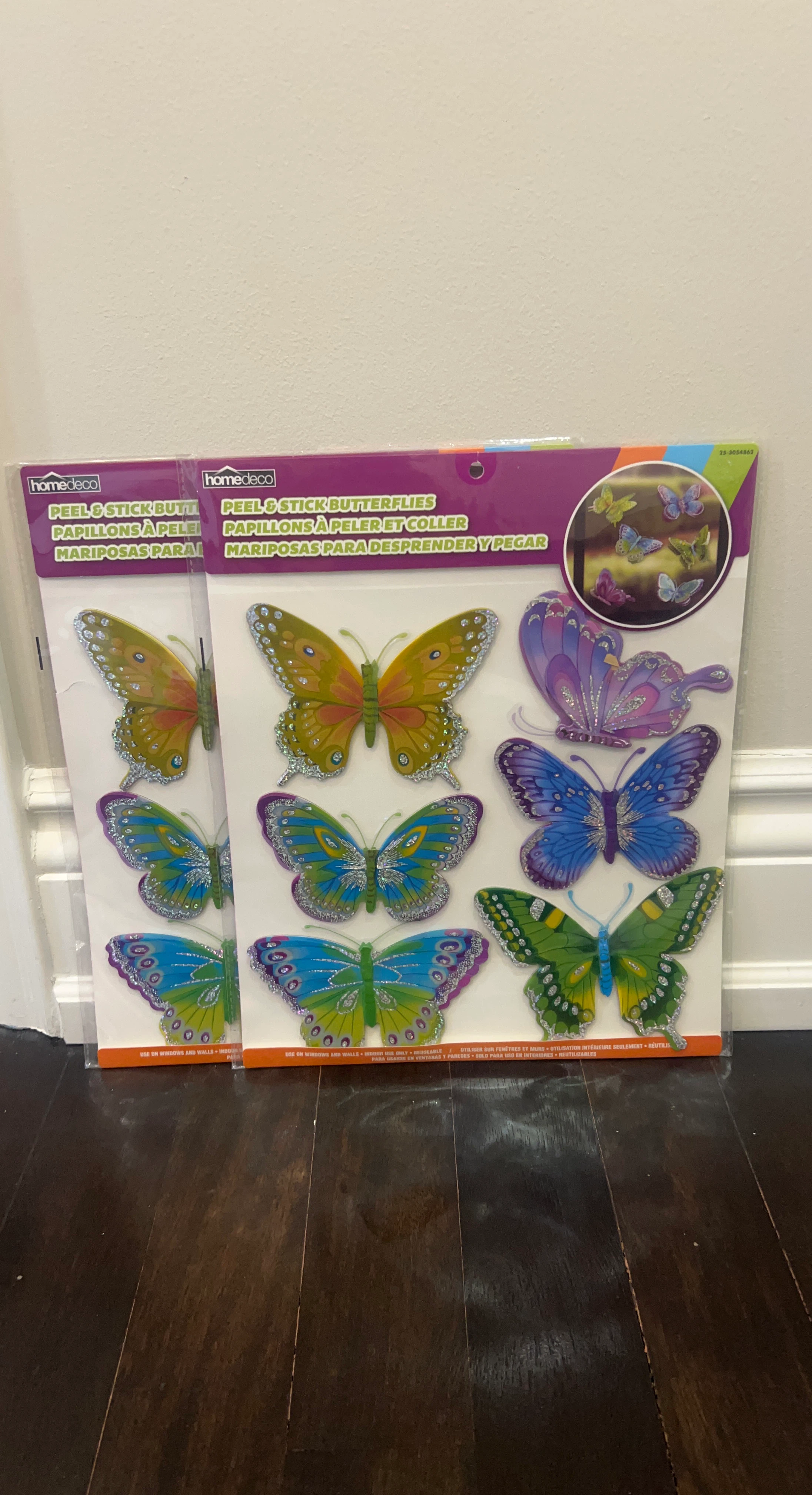 Peel & Stick Butterflies