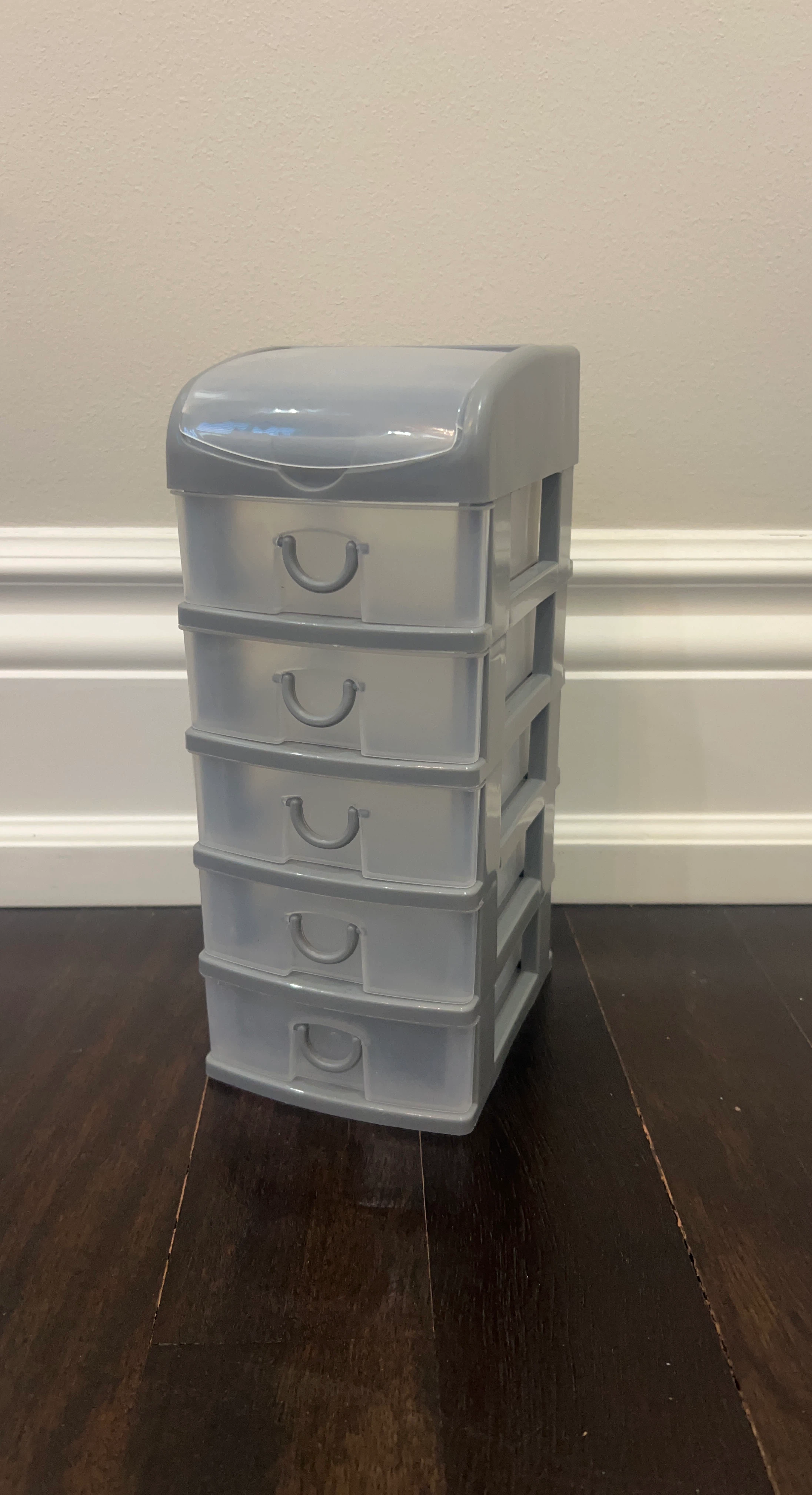 Grey Storage Unit/Drawer organizer