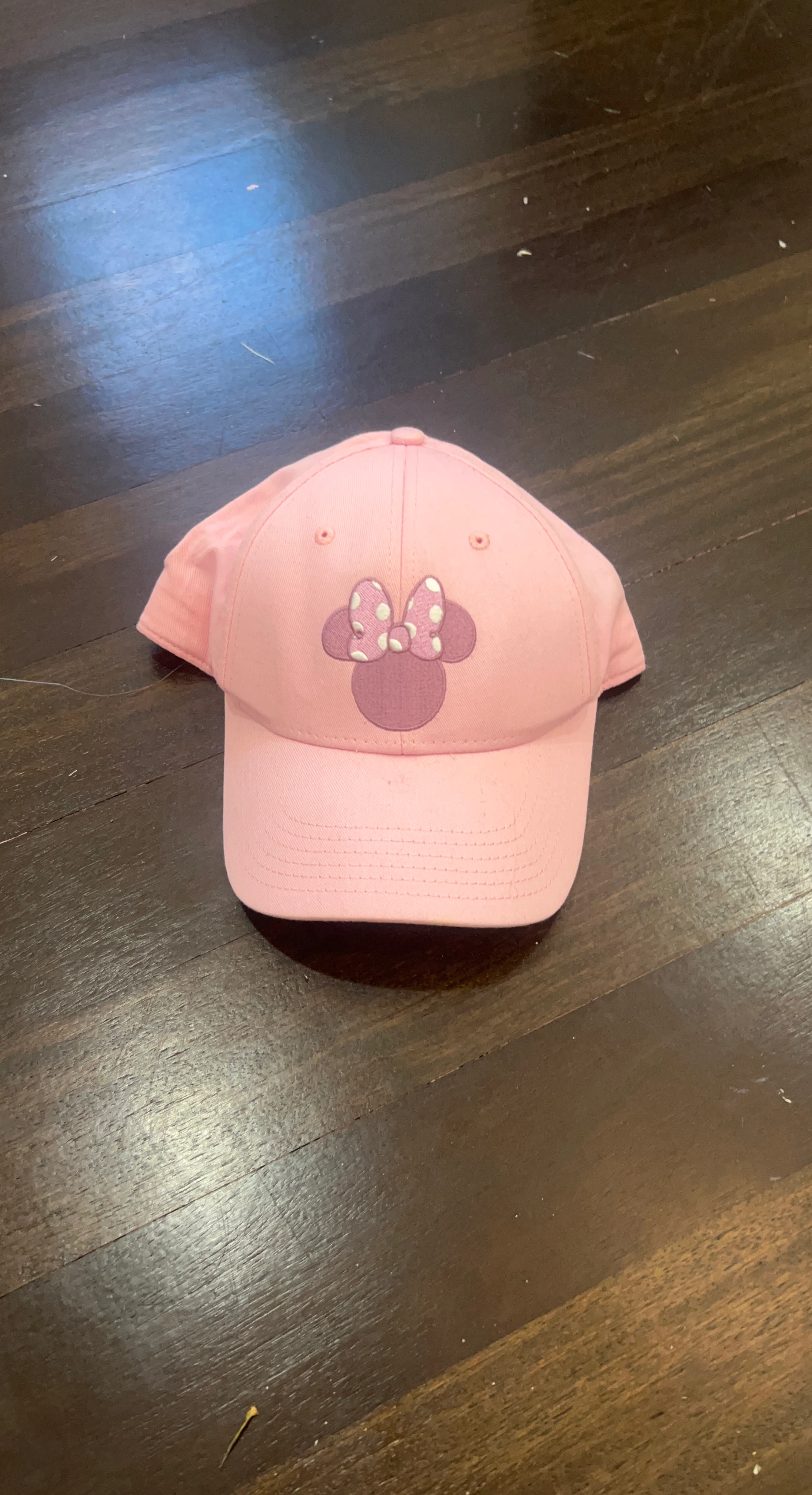 Pink Minnie Mouse Baseball Cap