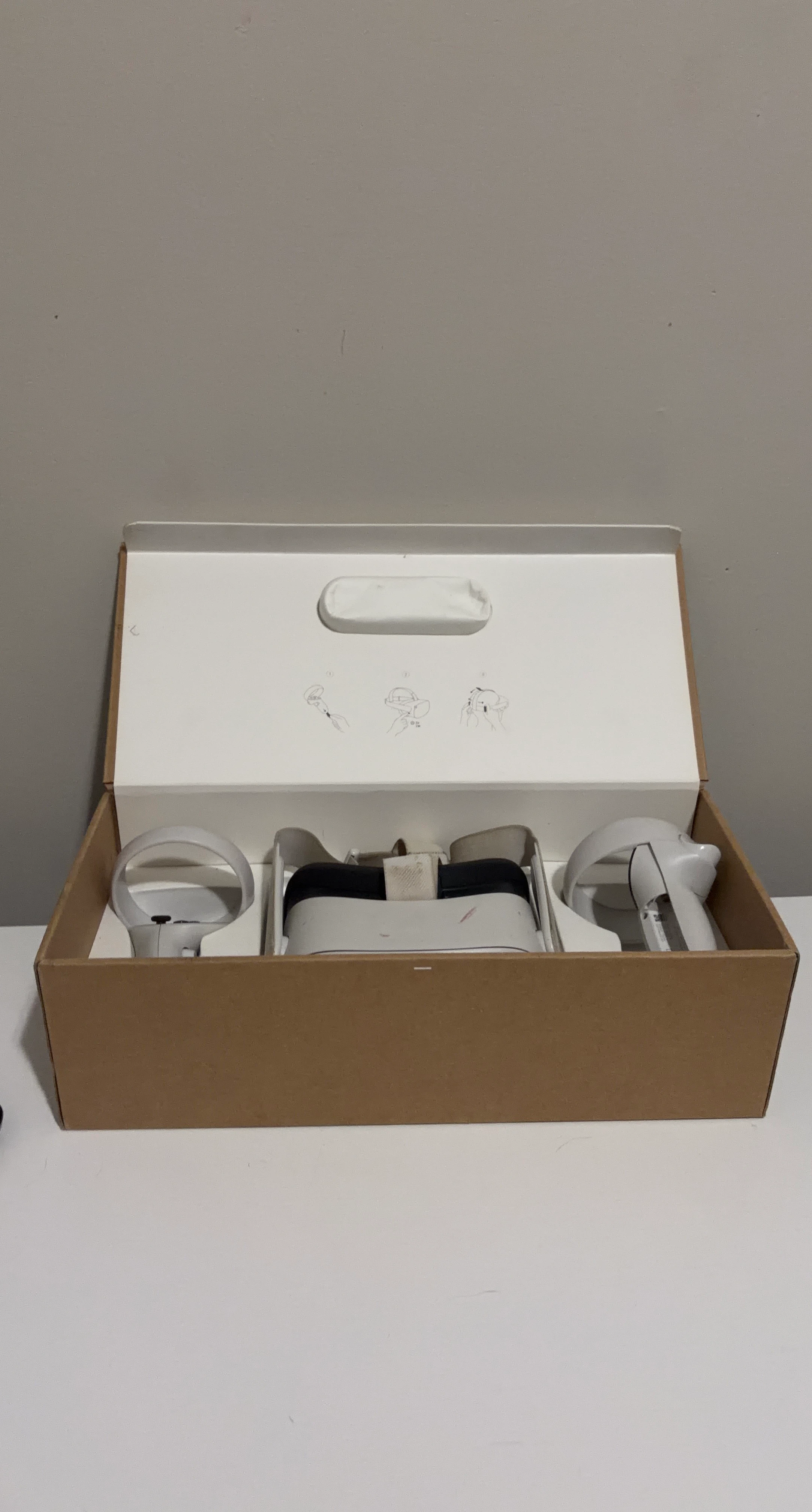 Meta Quest 2 VR Headset and Controllers