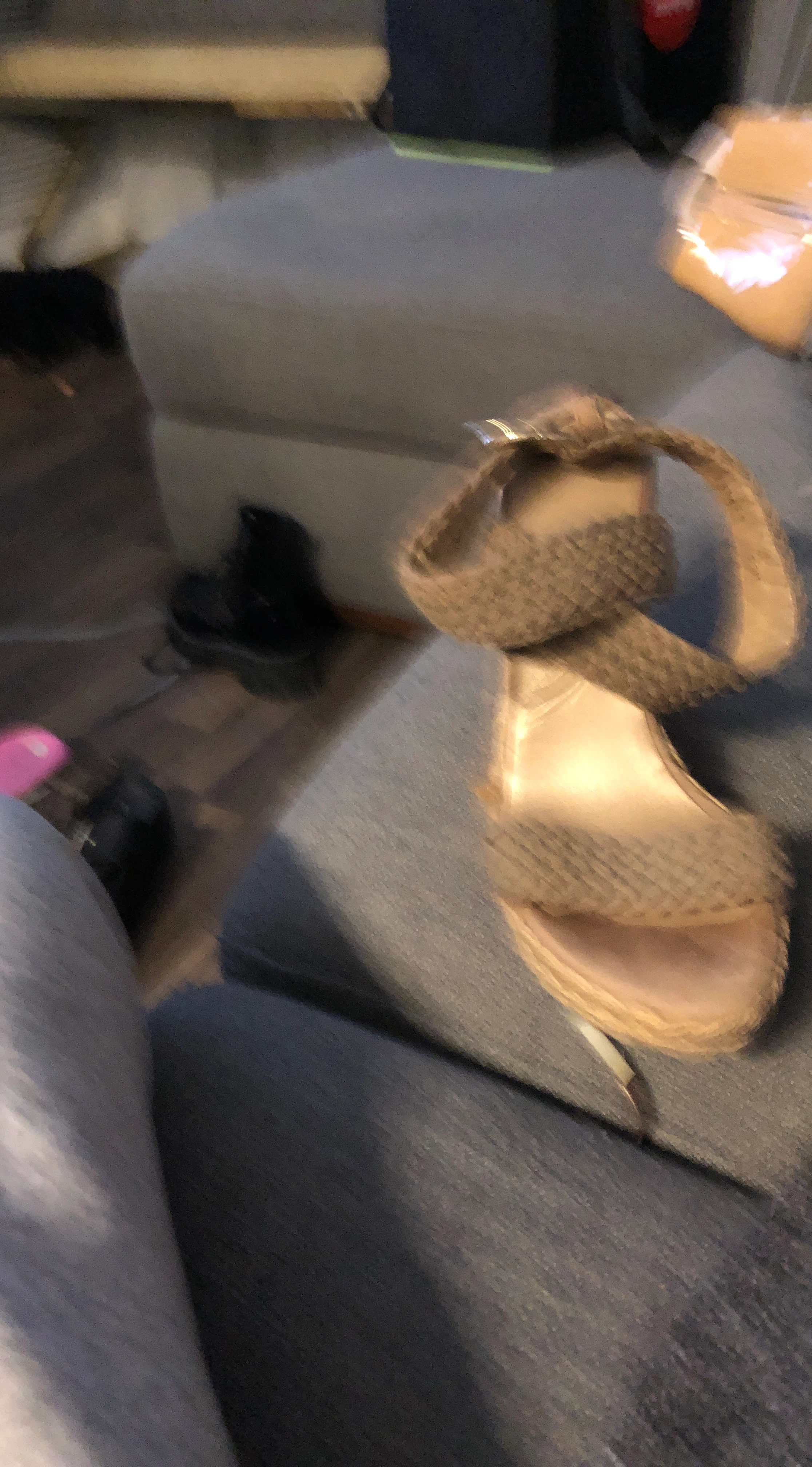 Calvin Klein Yellow Mules