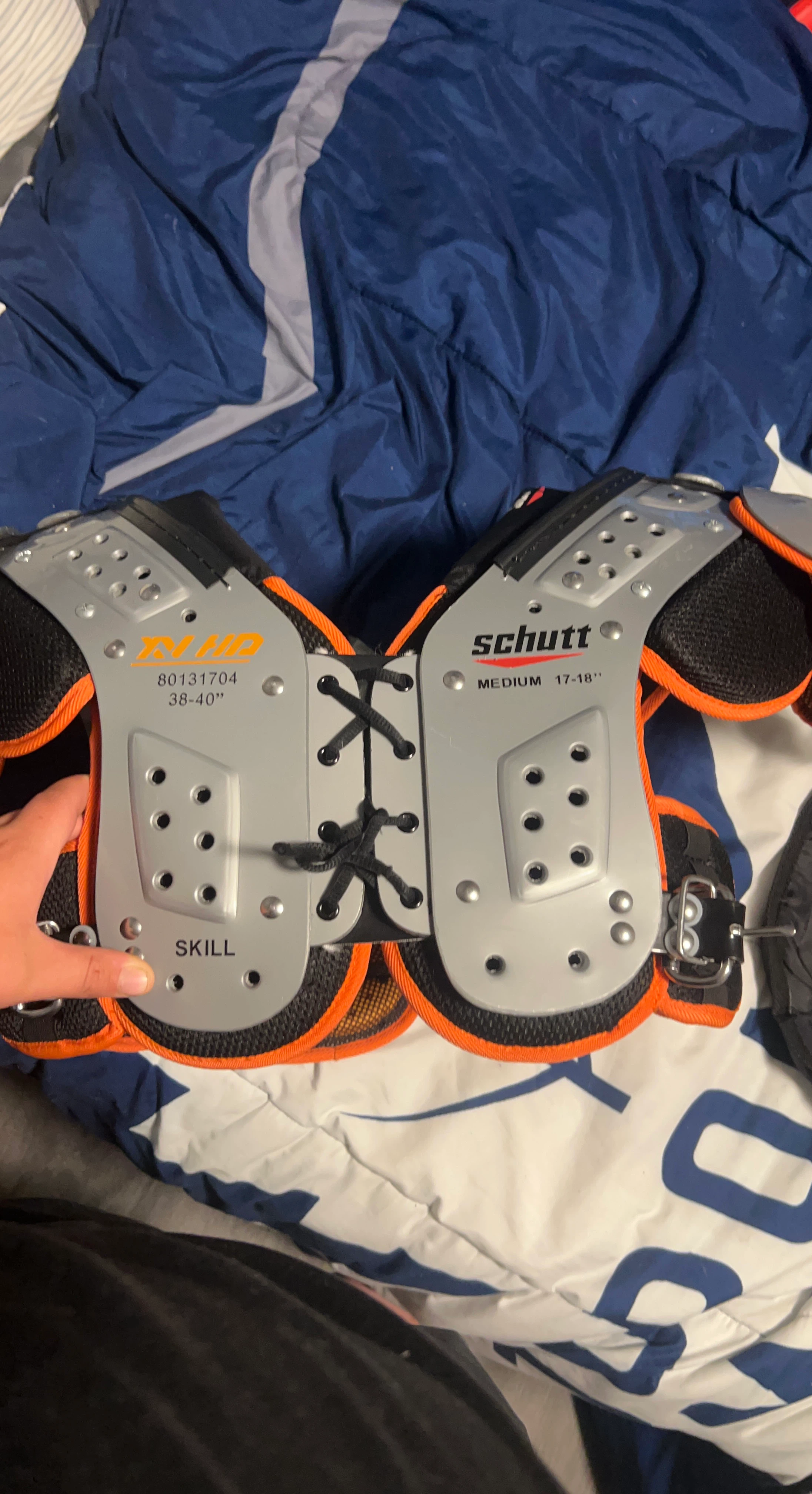 Schutt Skill Football Shoulder Pads Medium