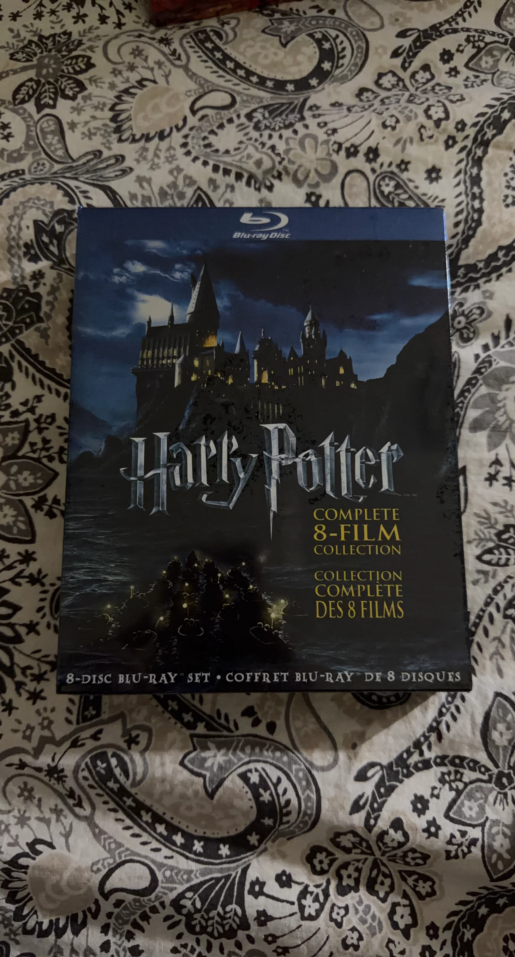 Harry Potter Complete 8-Film Collection Blu-Ray Set
