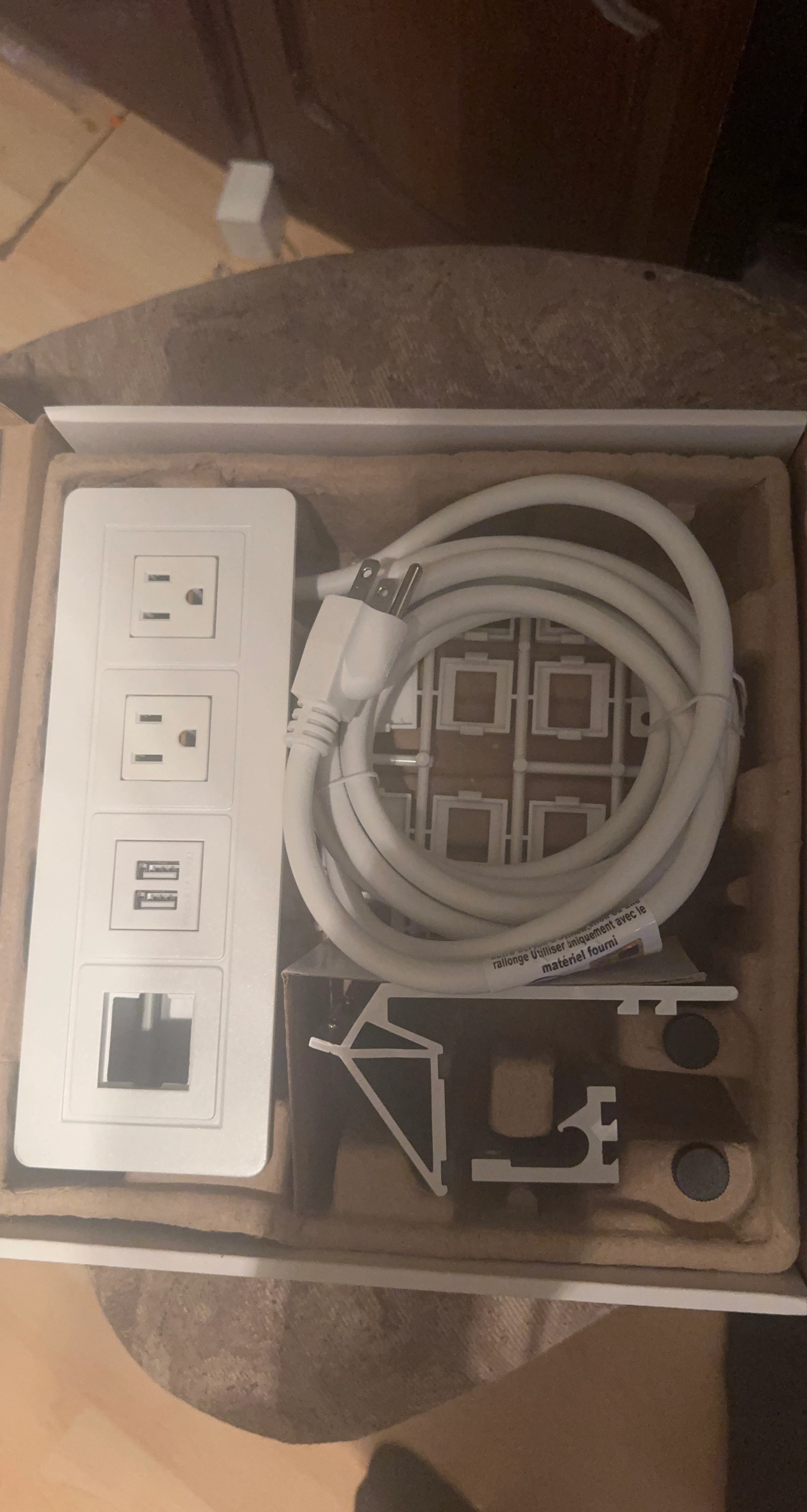 Power Tap 15A 120V with USB and RJ45
