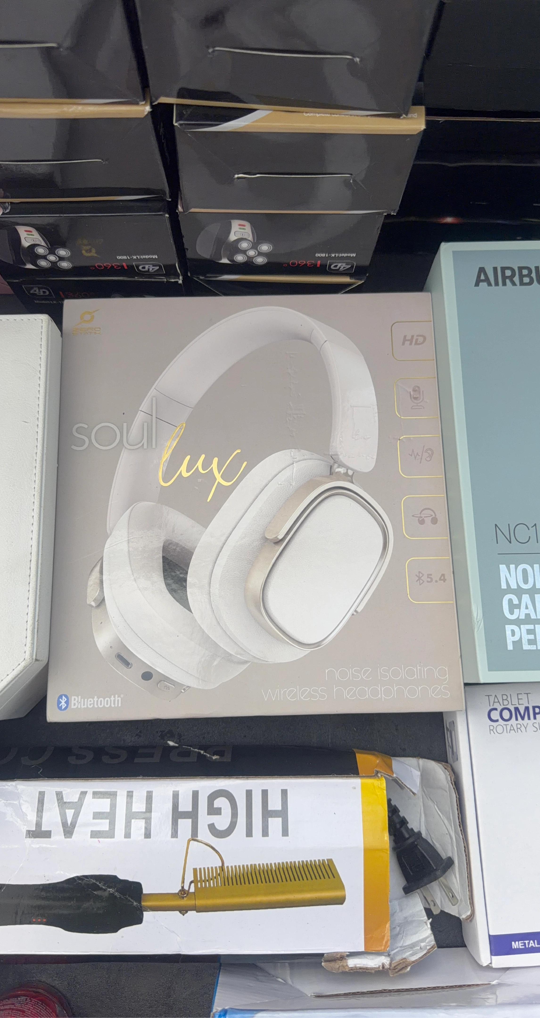 Zero Static Soul Lux Noise Isolating Wireless Headphones