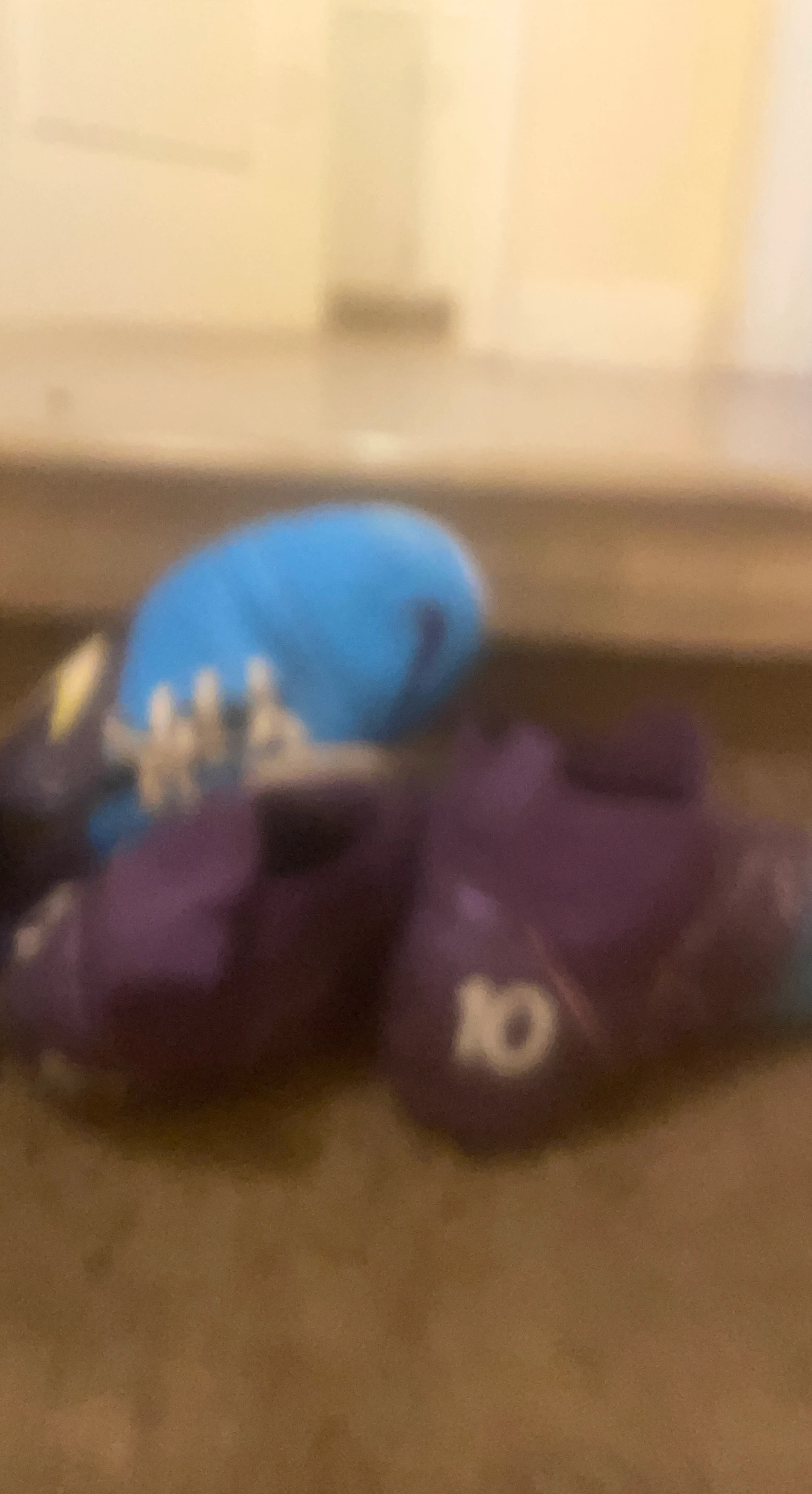 Purple Soccer Cleats