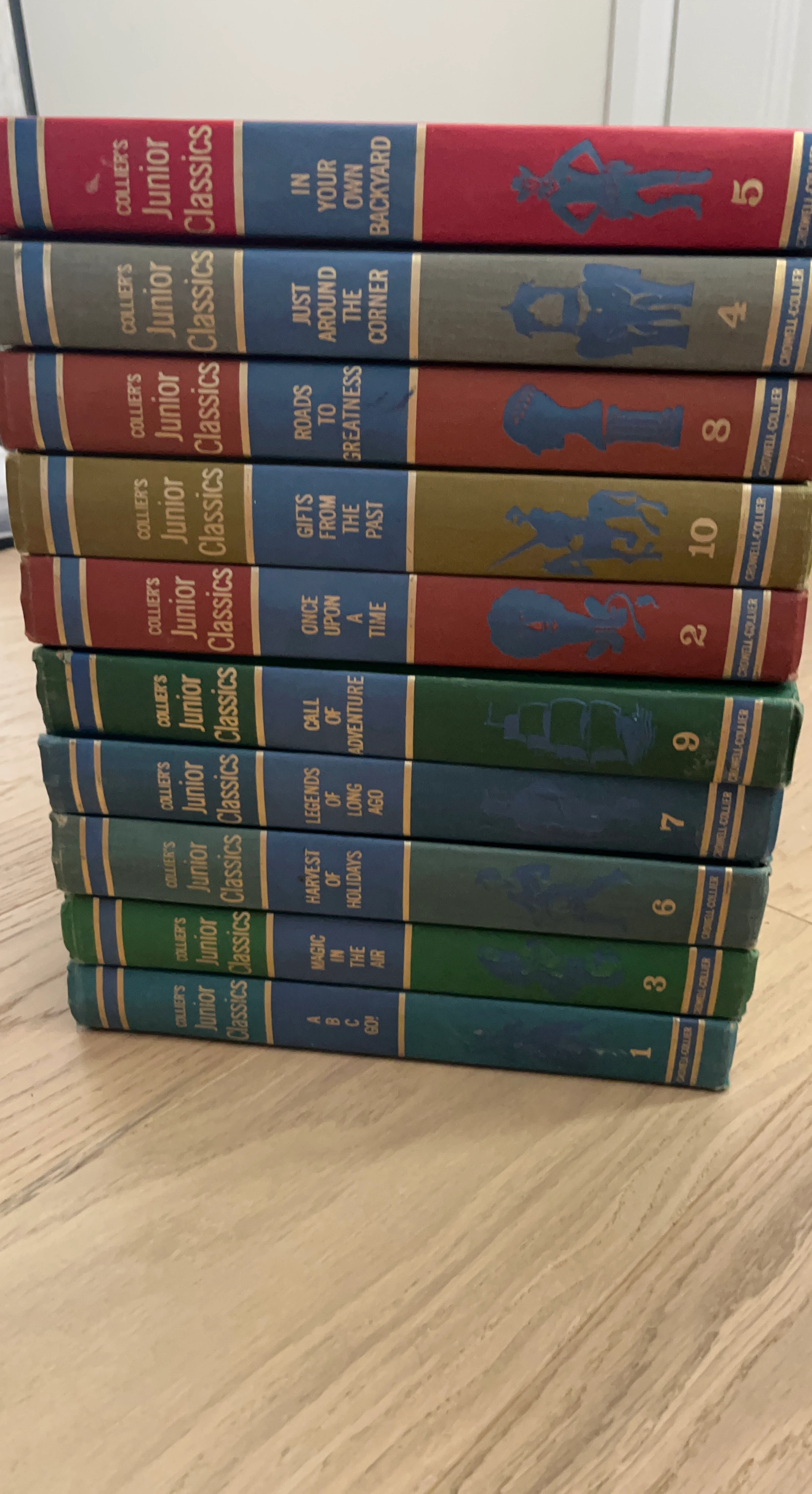 Collier's Junior Classics "In Your Own Backyard" Book