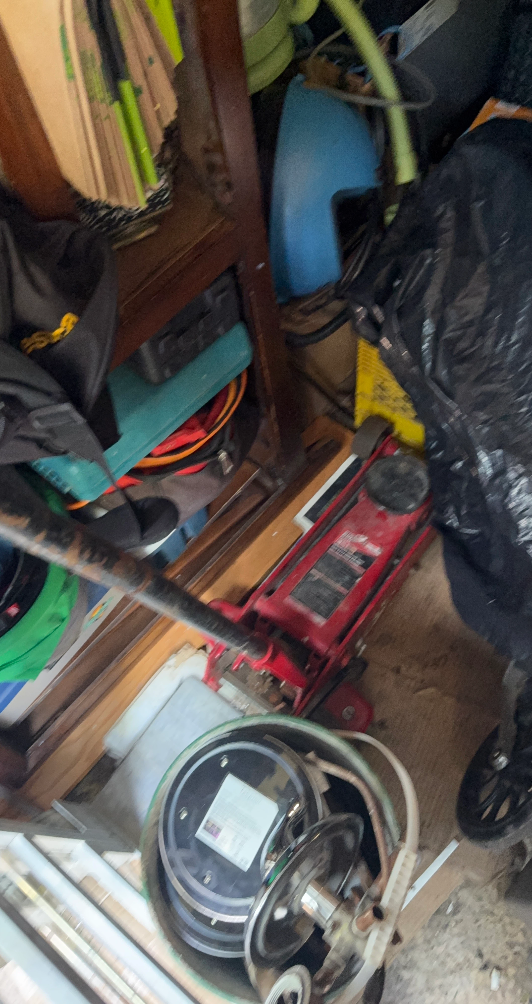 Red Hydraulic Floor Jack