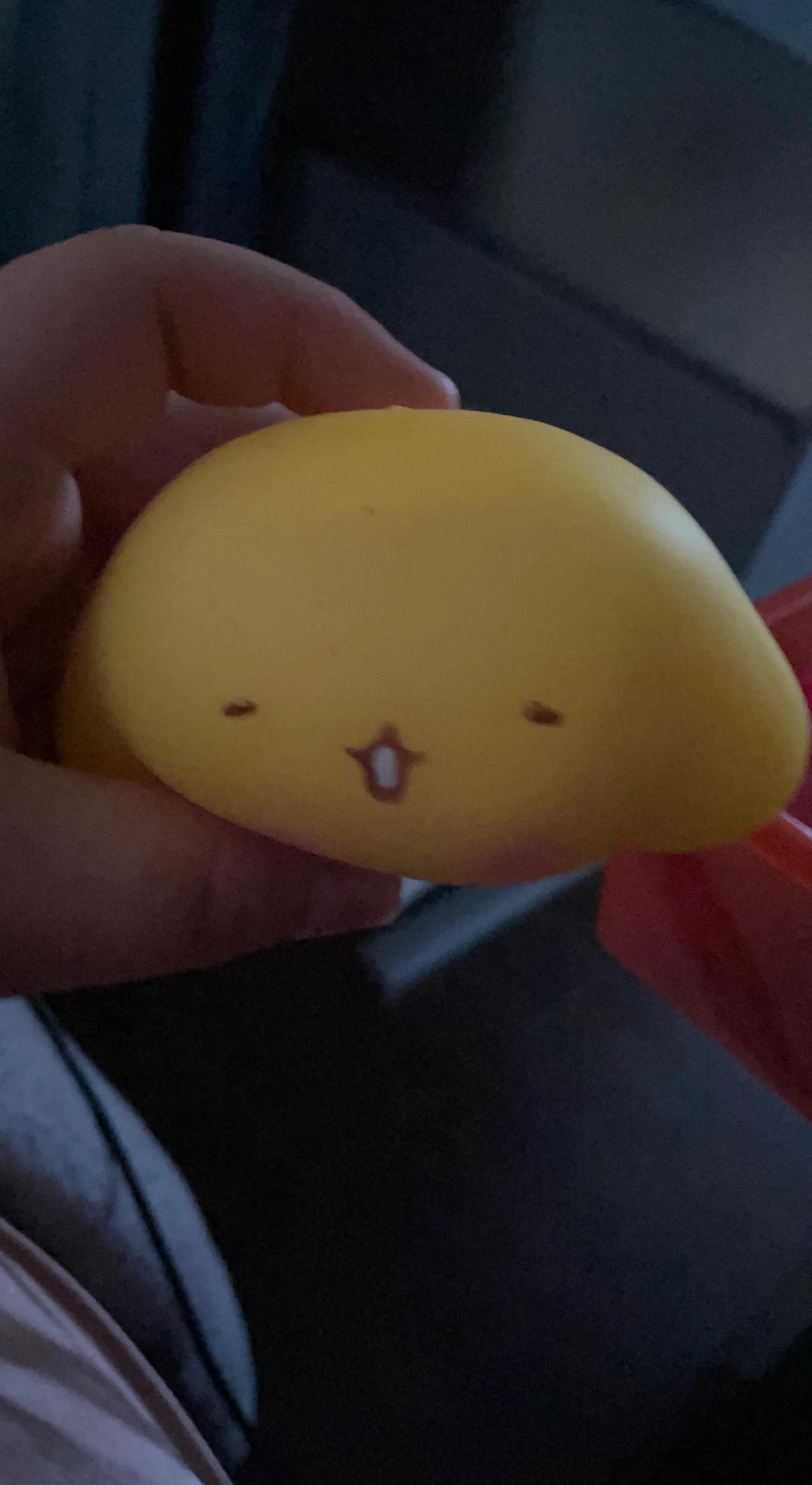 Yellow Squishy Toy