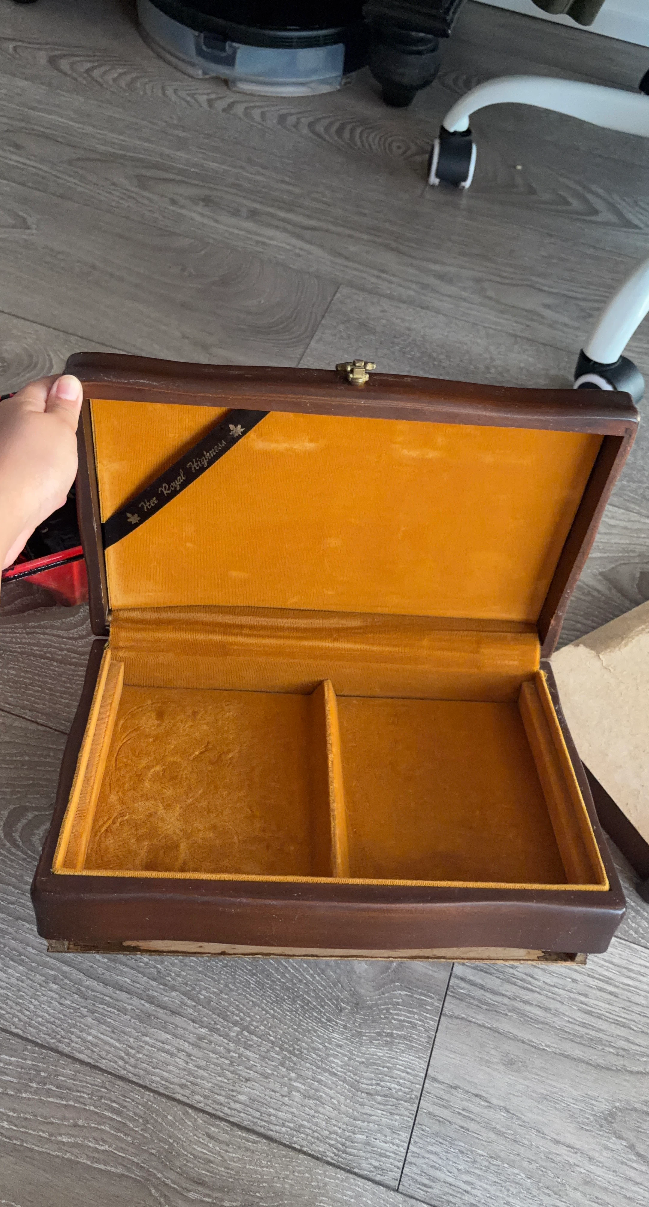 The Royal Highness Wooden Jewelry Box