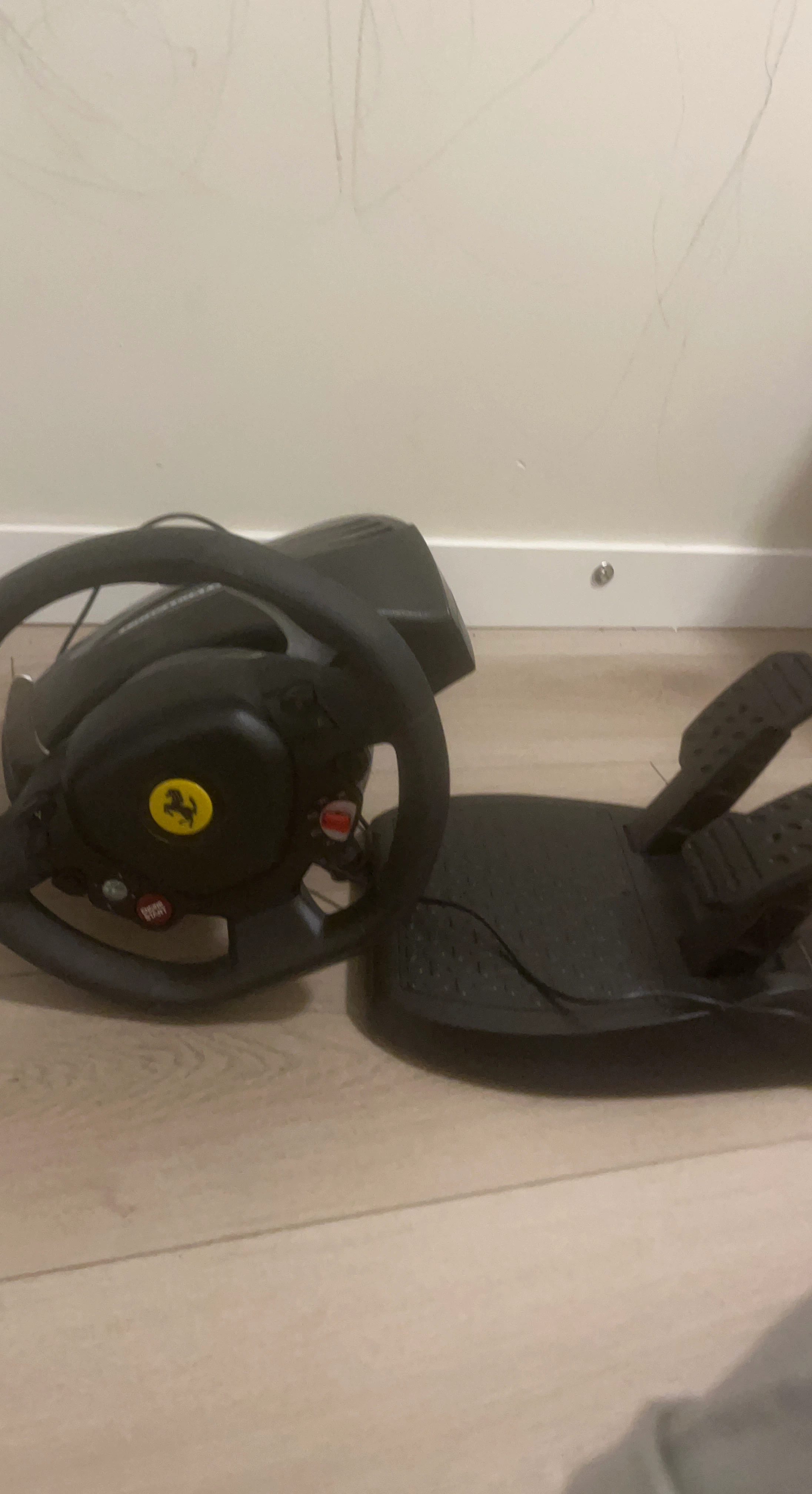 Ferrari Racing Wheel and Pedals