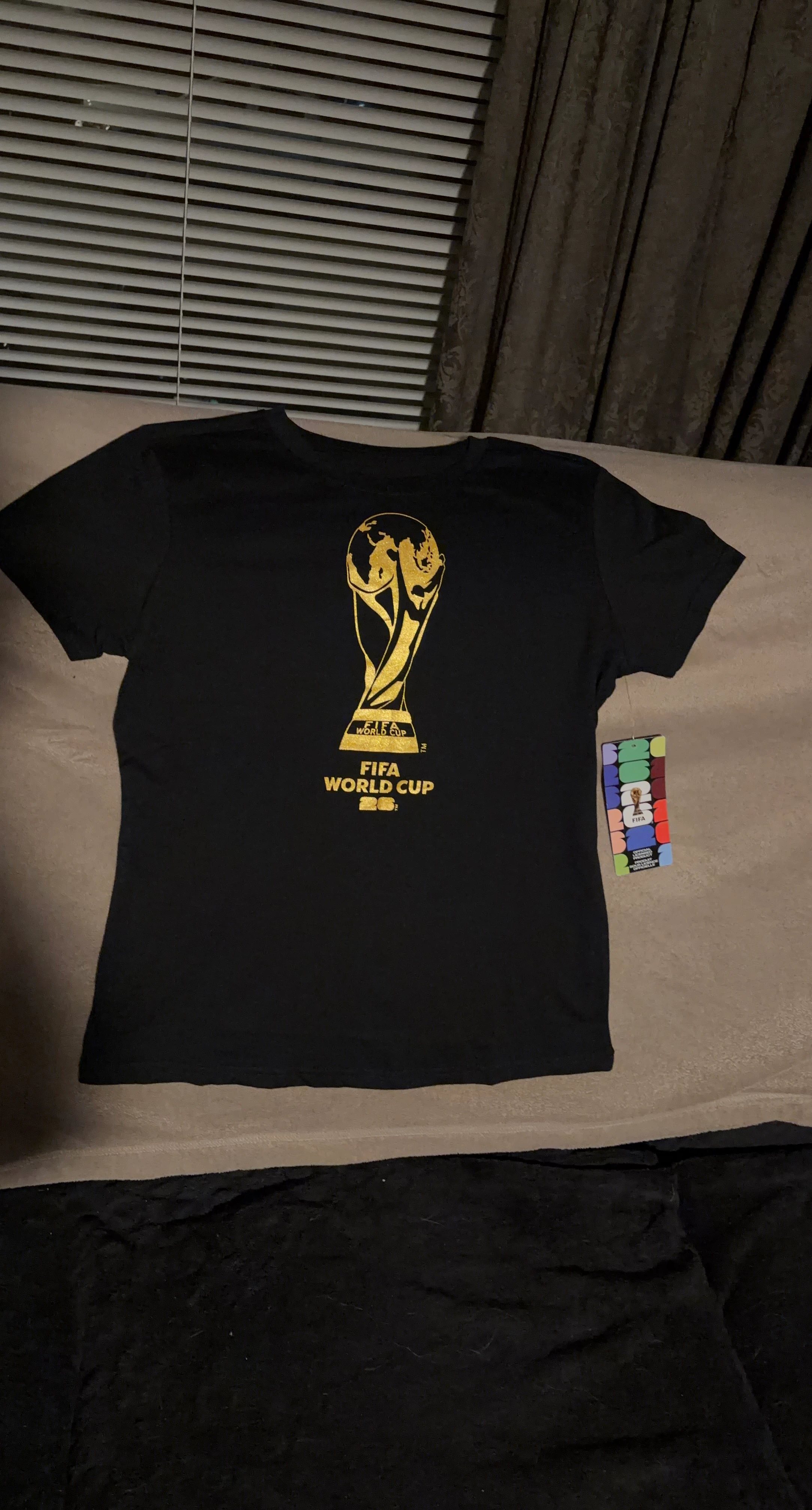 Black FIFA World Cup T-Shirt