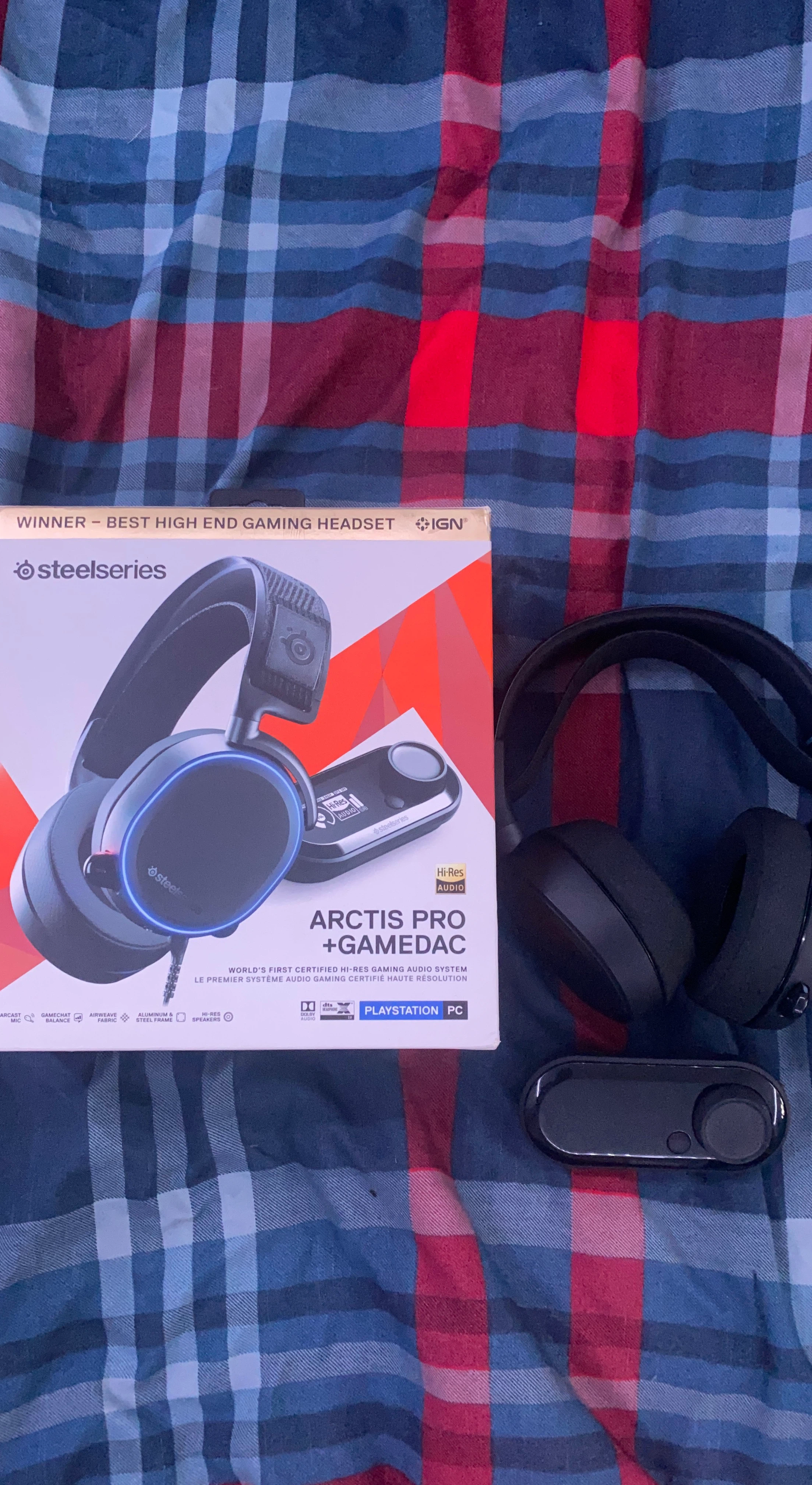 SteelSeries Arctis Pro + GameDAC Gaming Headset