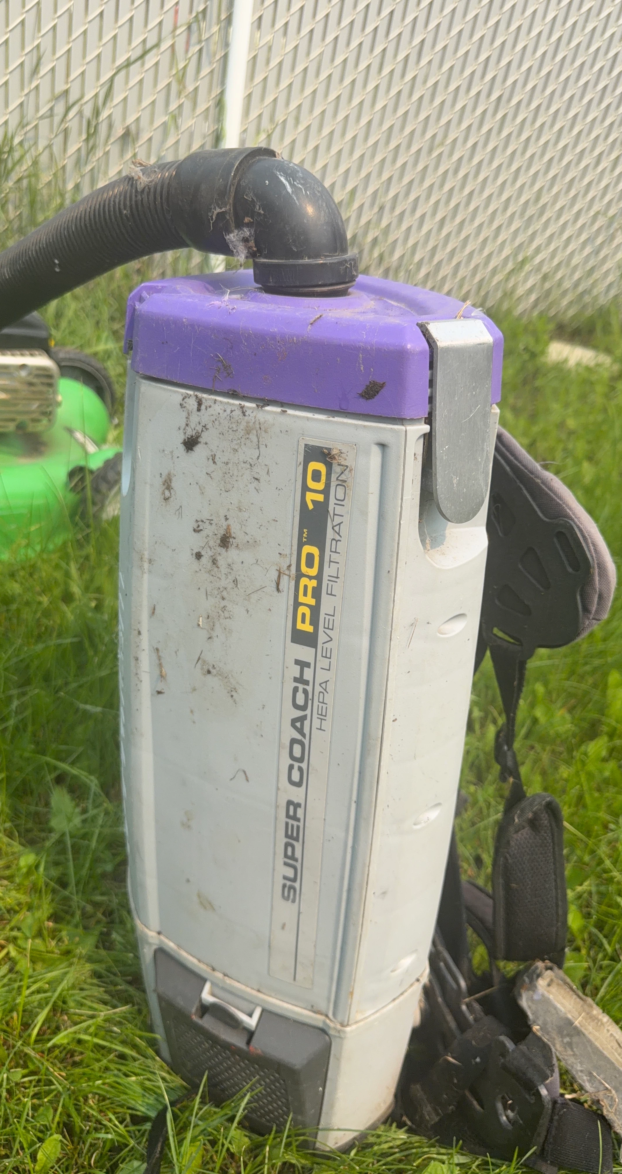 Super Coach Pro 10 Backpack Vacuum HEPA