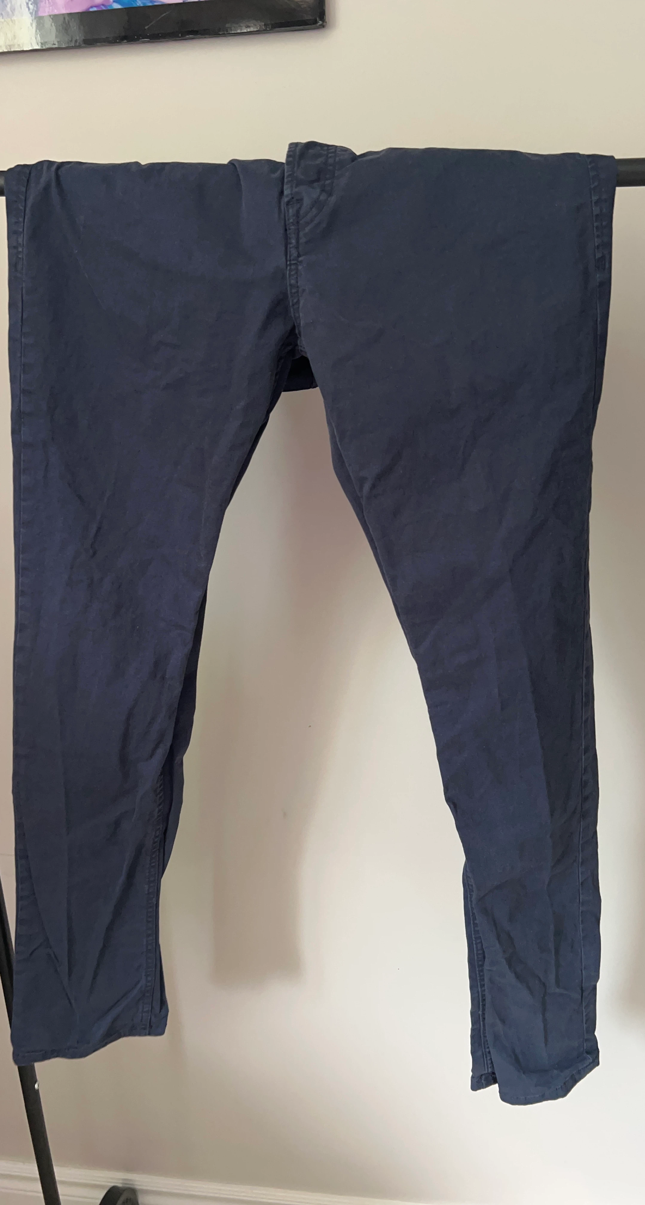 Navy Blue Chinos