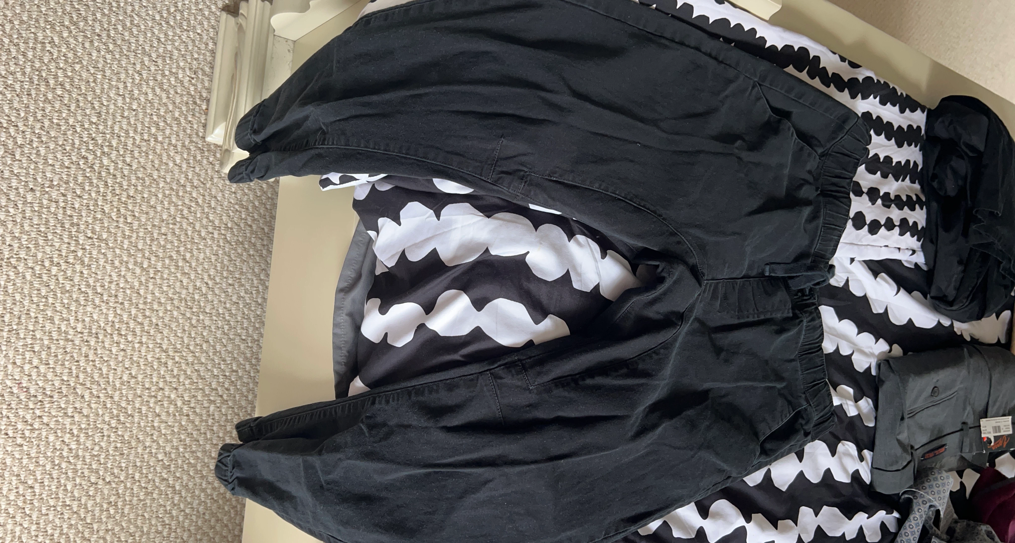 Black Cargo Pants