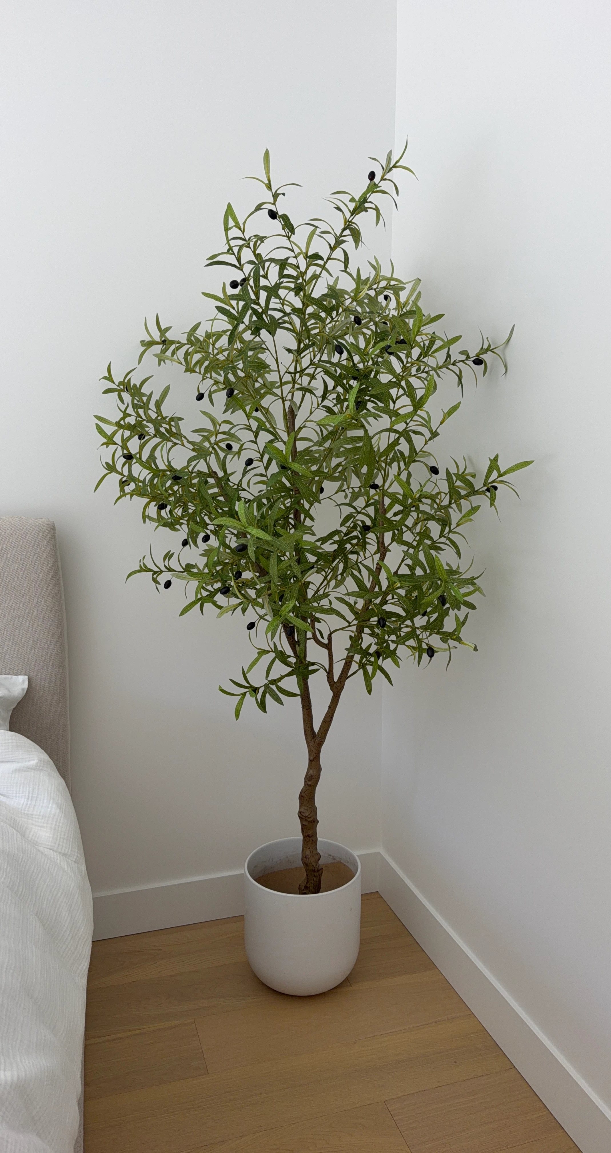 Artificial Olive Tree with Black Olives
